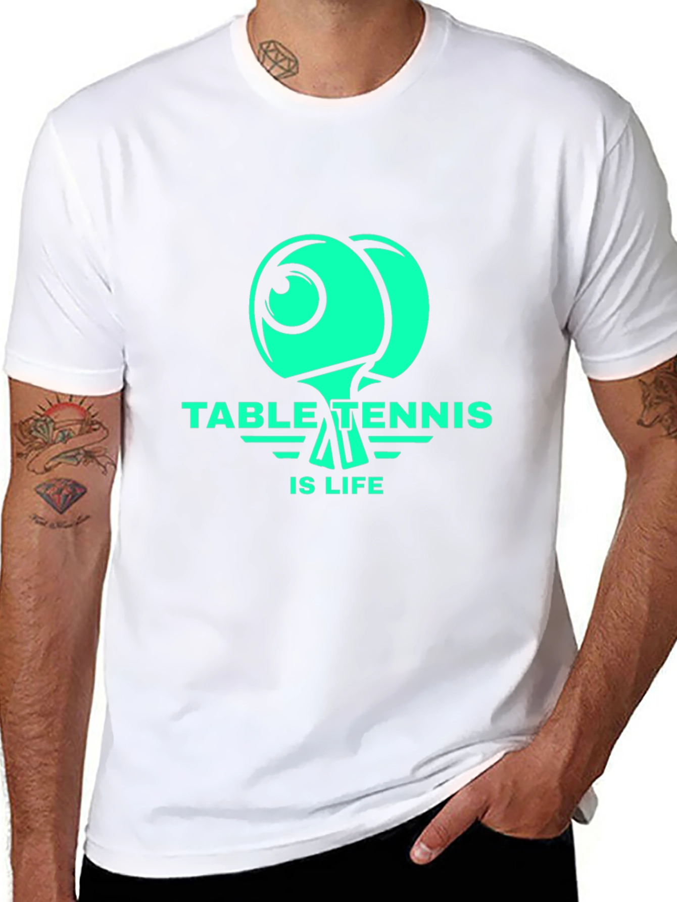 Table Tennis is Life T-Shirt - Graphic Tee