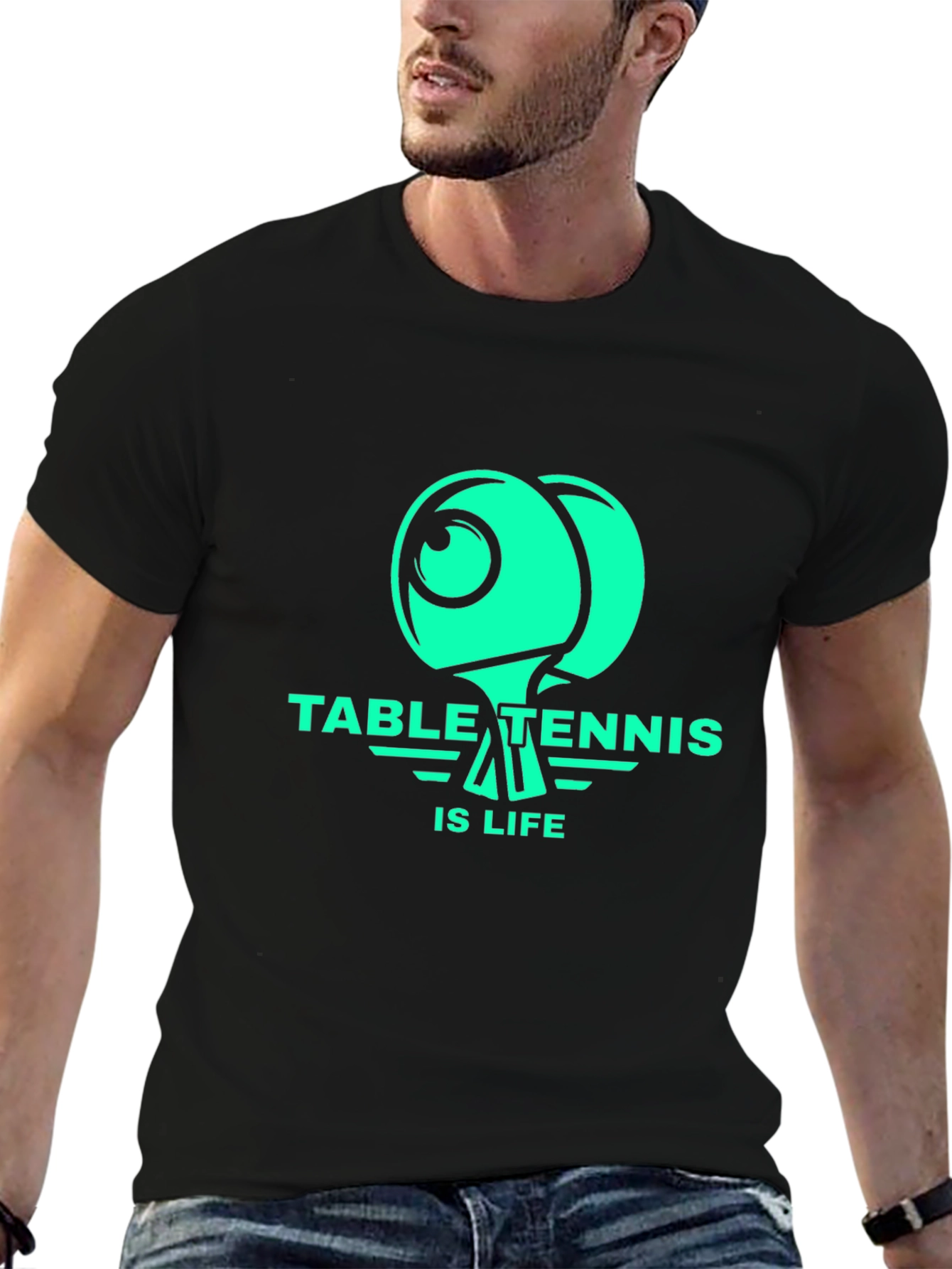 Table Tennis is Life T-Shirt - Graphic Tee