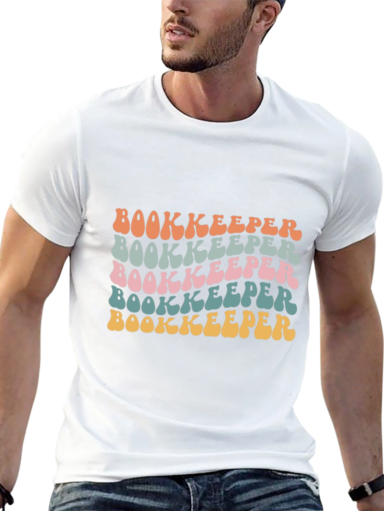 Bookkeeper Retro T-Shirt - Accounting Professional