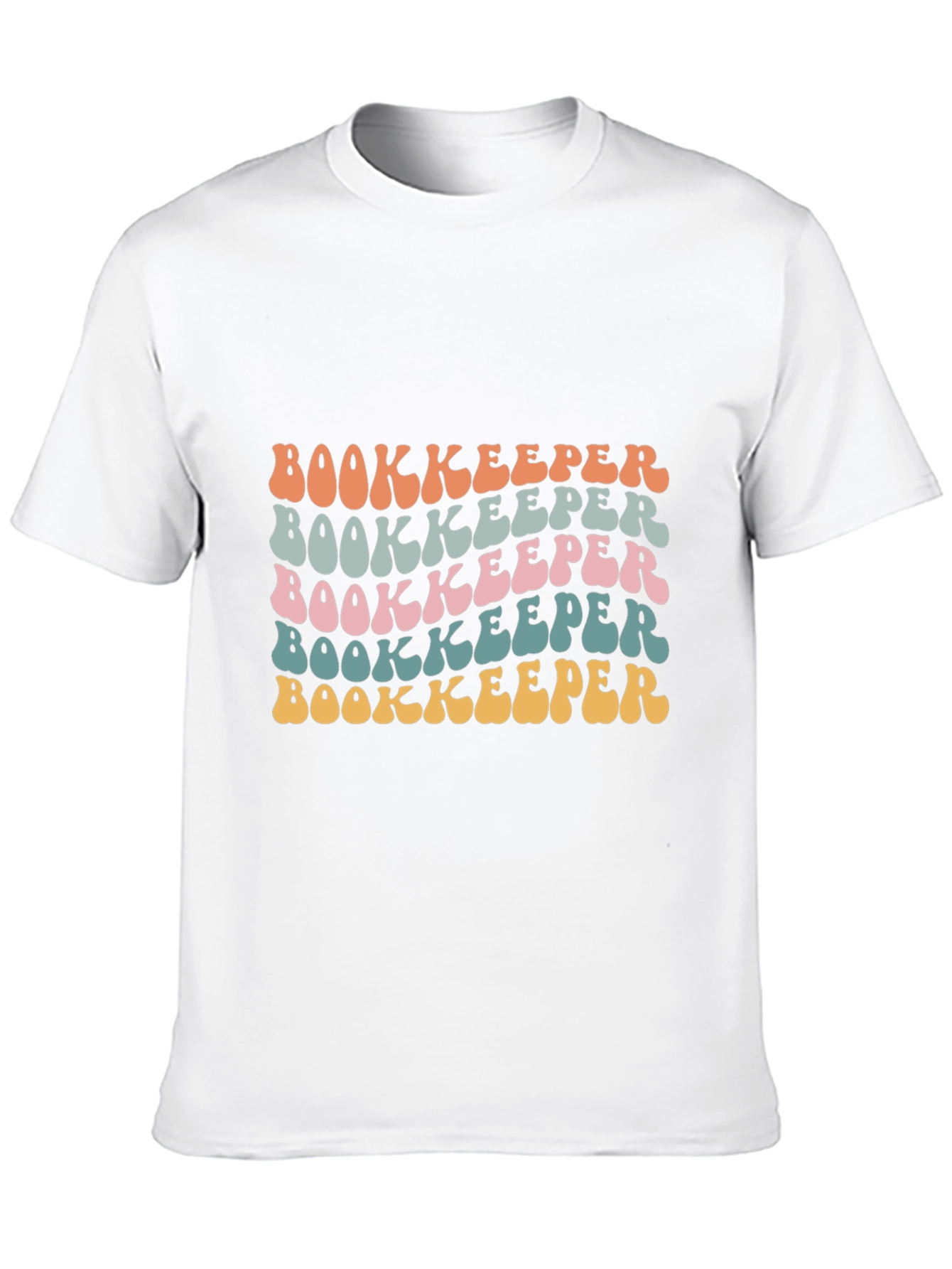 Bookkeeper Retro T-Shirt - Accounting Professional