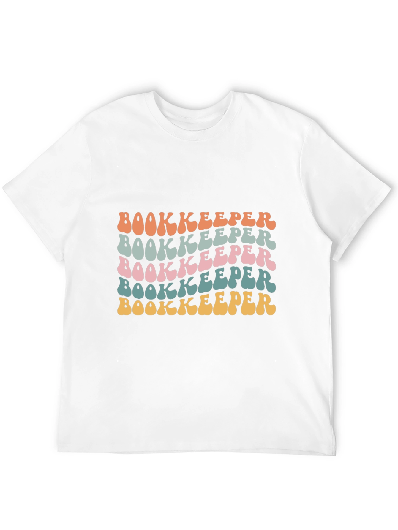 Bookkeeper Retro T-Shirt - Accounting Professional