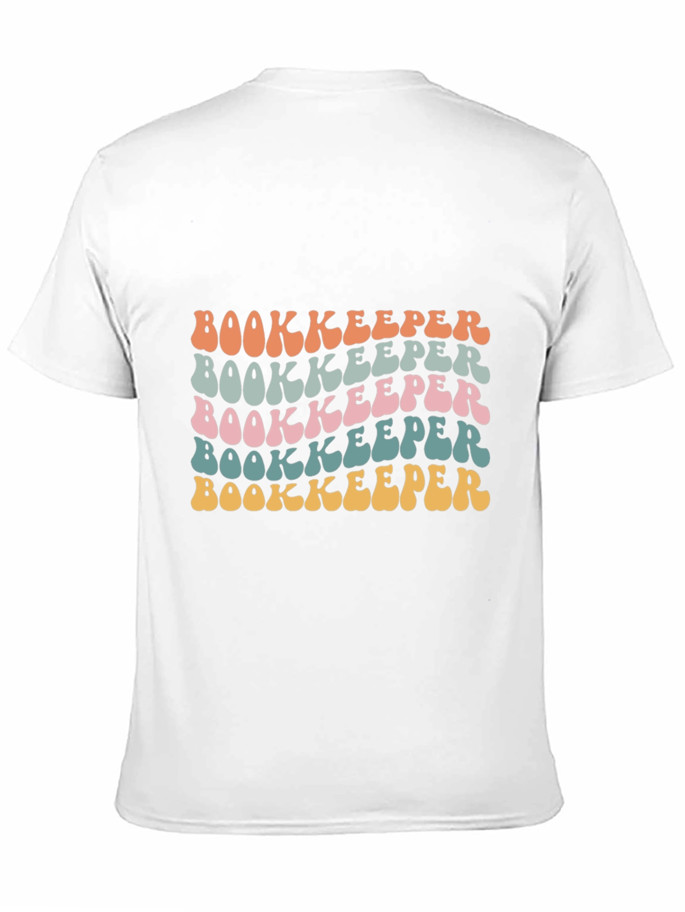 Bookkeeper Retro T-Shirt - Accounting Professional