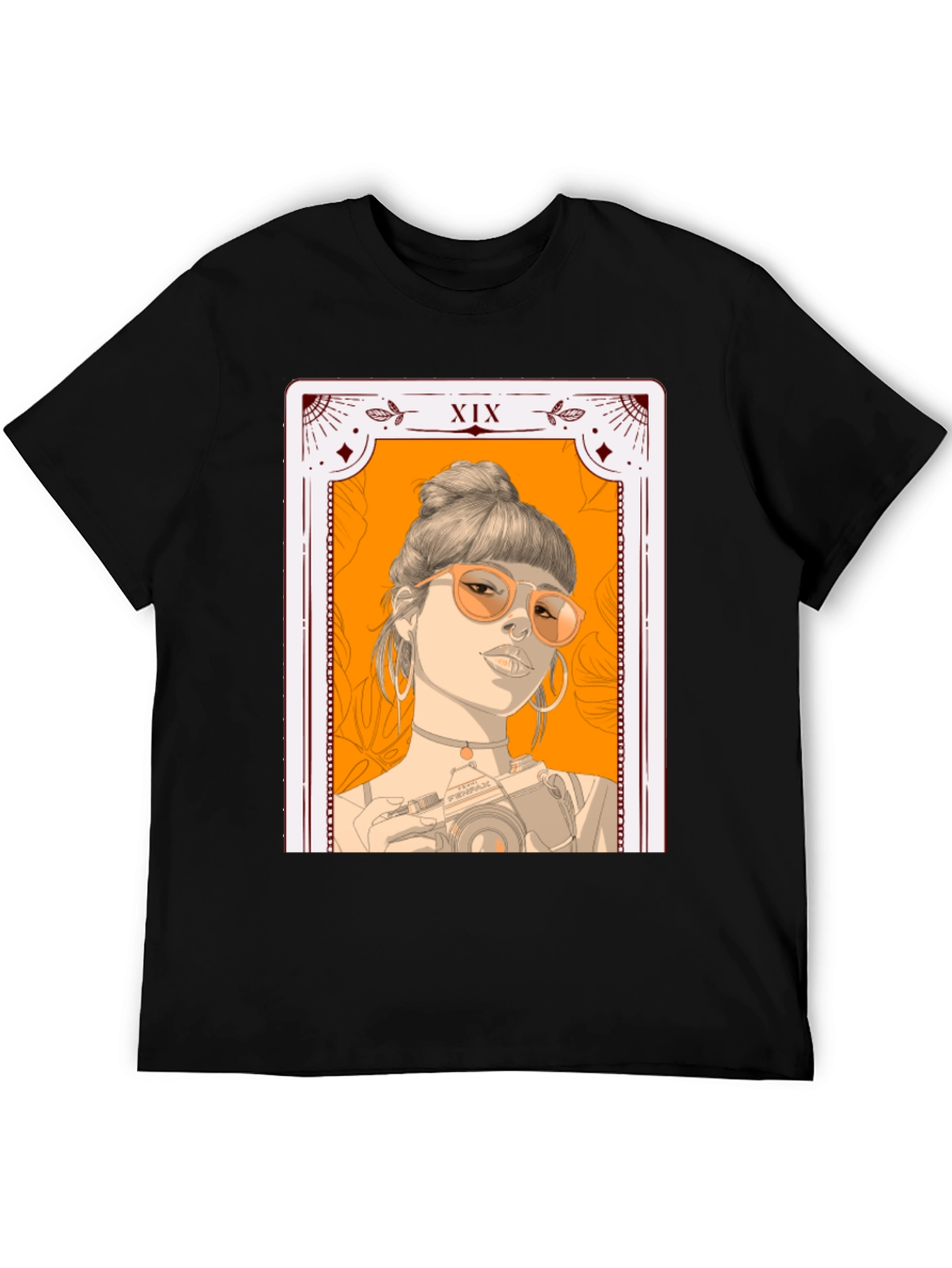 Tarot Card Girl T-Shirt - Stylish Graphic Tee