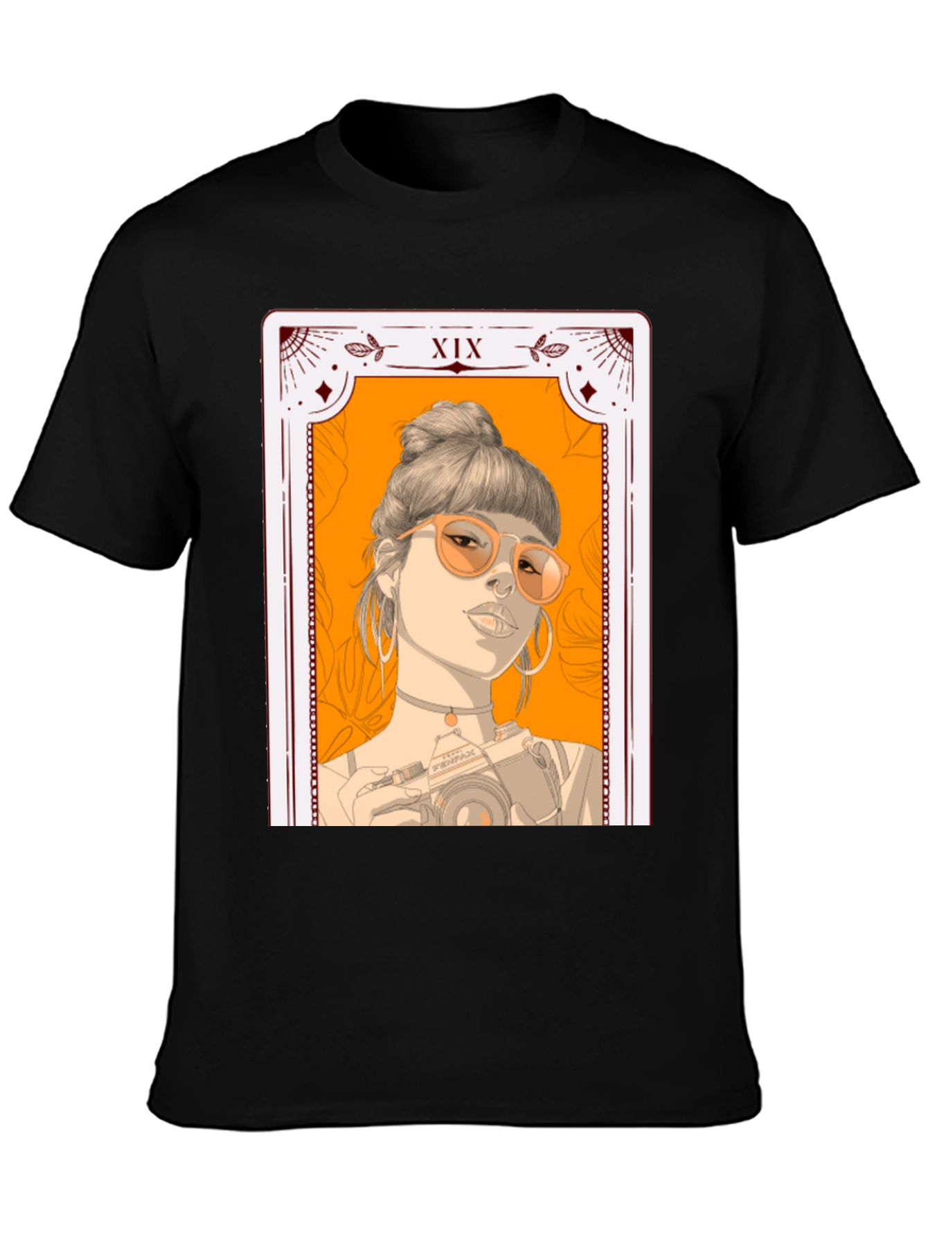 Tarot Card Girl T-Shirt - Stylish Graphic Tee