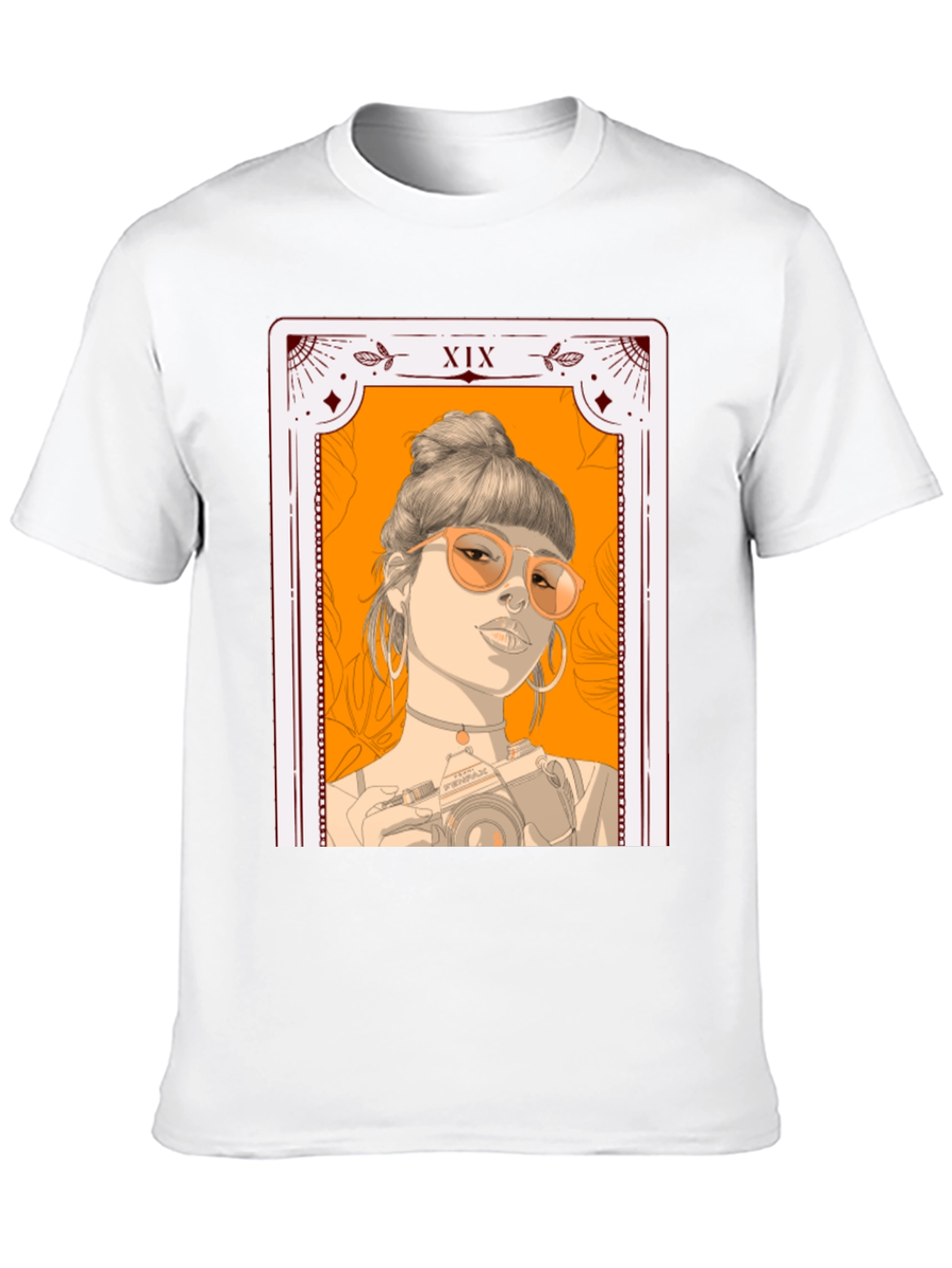 Tarot Card Girl T-Shirt - Stylish Graphic Tee