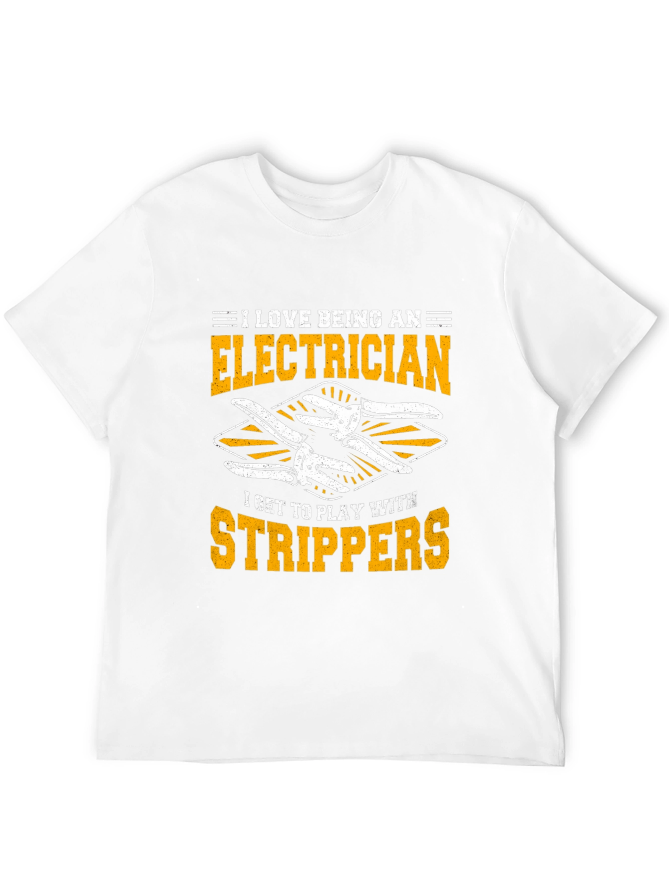 Electrician Strippers T-Shirt Funny Electrician Gift