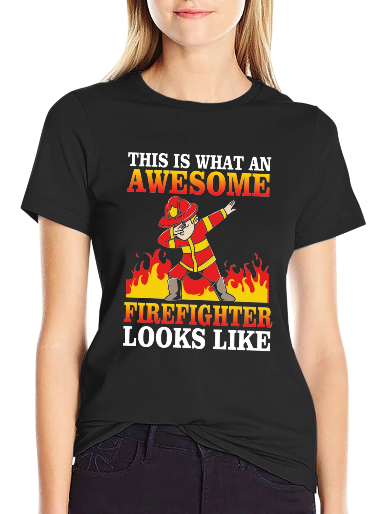 Awesome Firefighter T-Shirt
