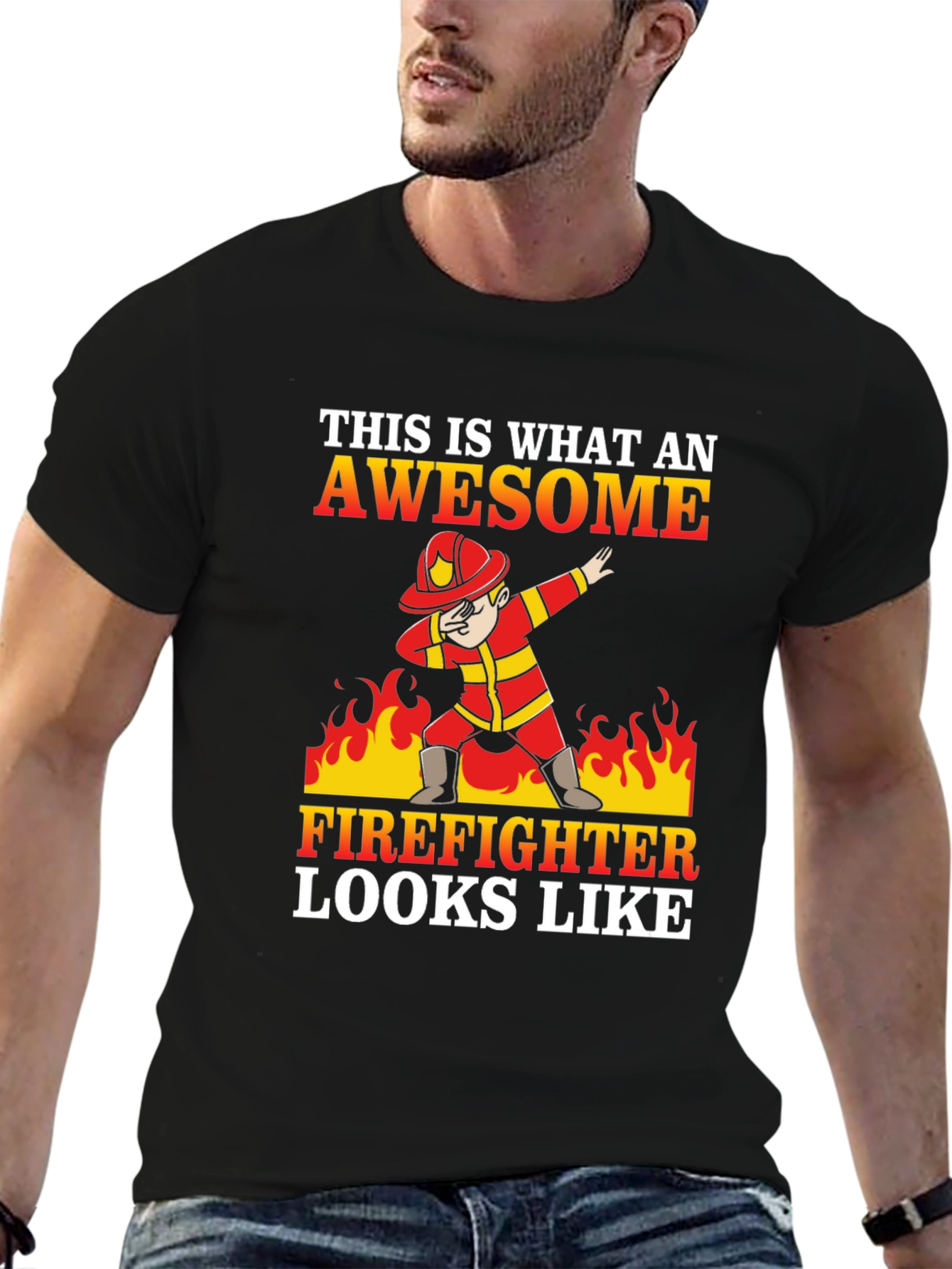 Awesome Firefighter T-Shirt