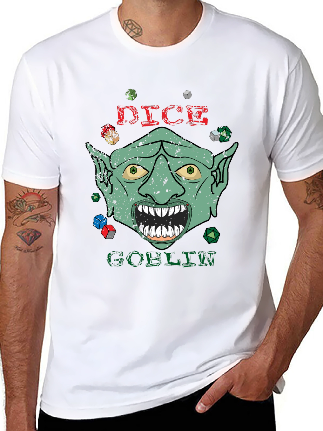 Dice Goblin Graphic T-Shirt