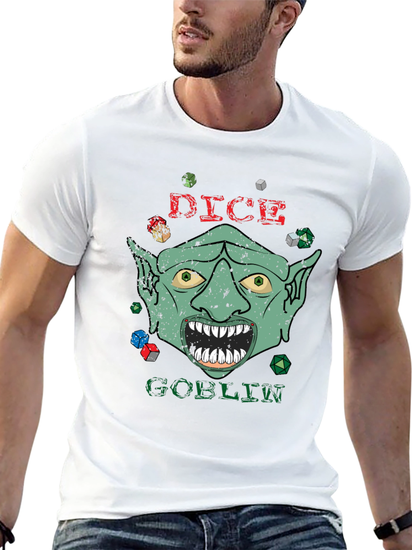 Dice Goblin Graphic T-Shirt