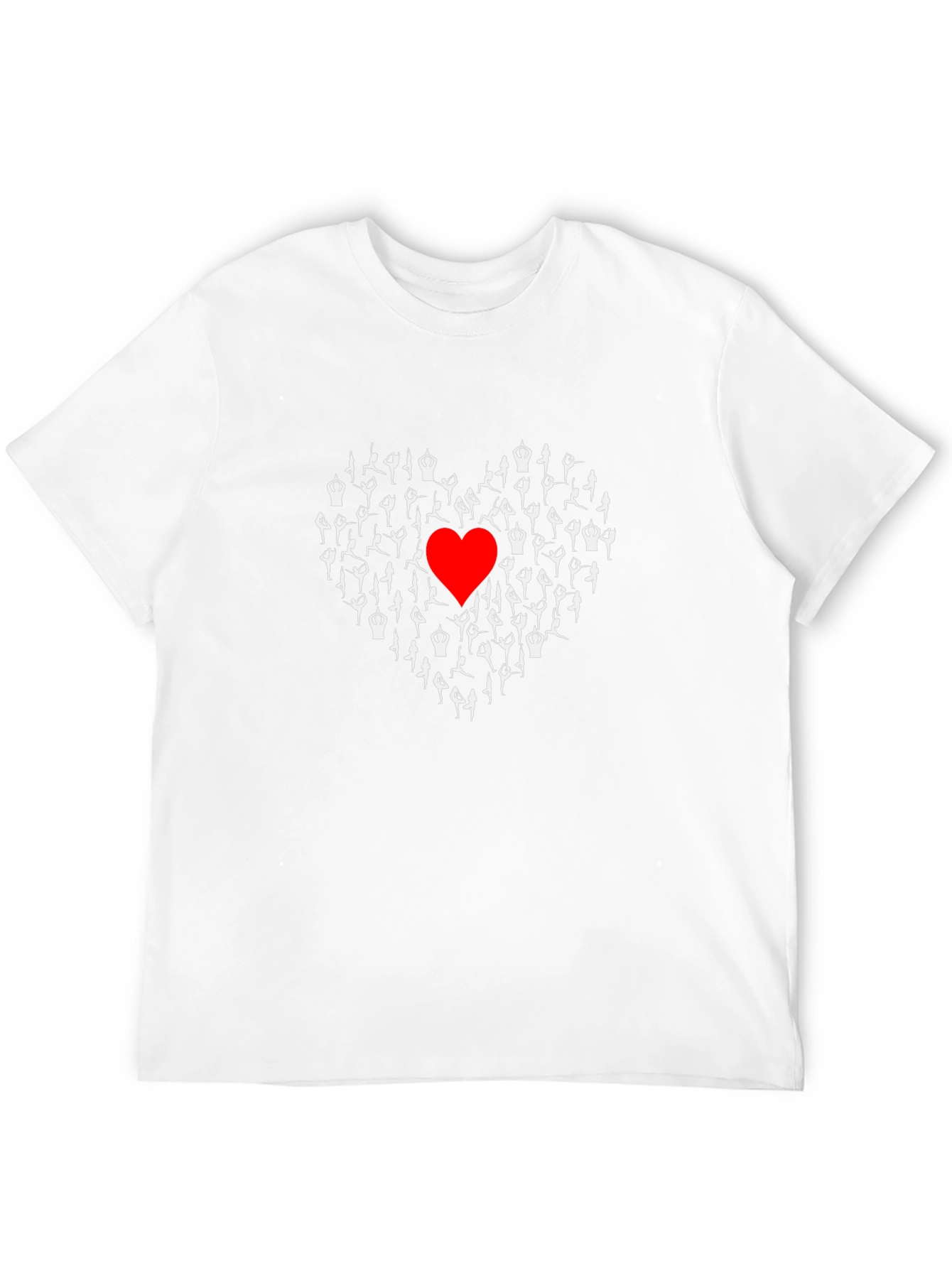 Yoga Love T-Shirt - Black Graphic Tee