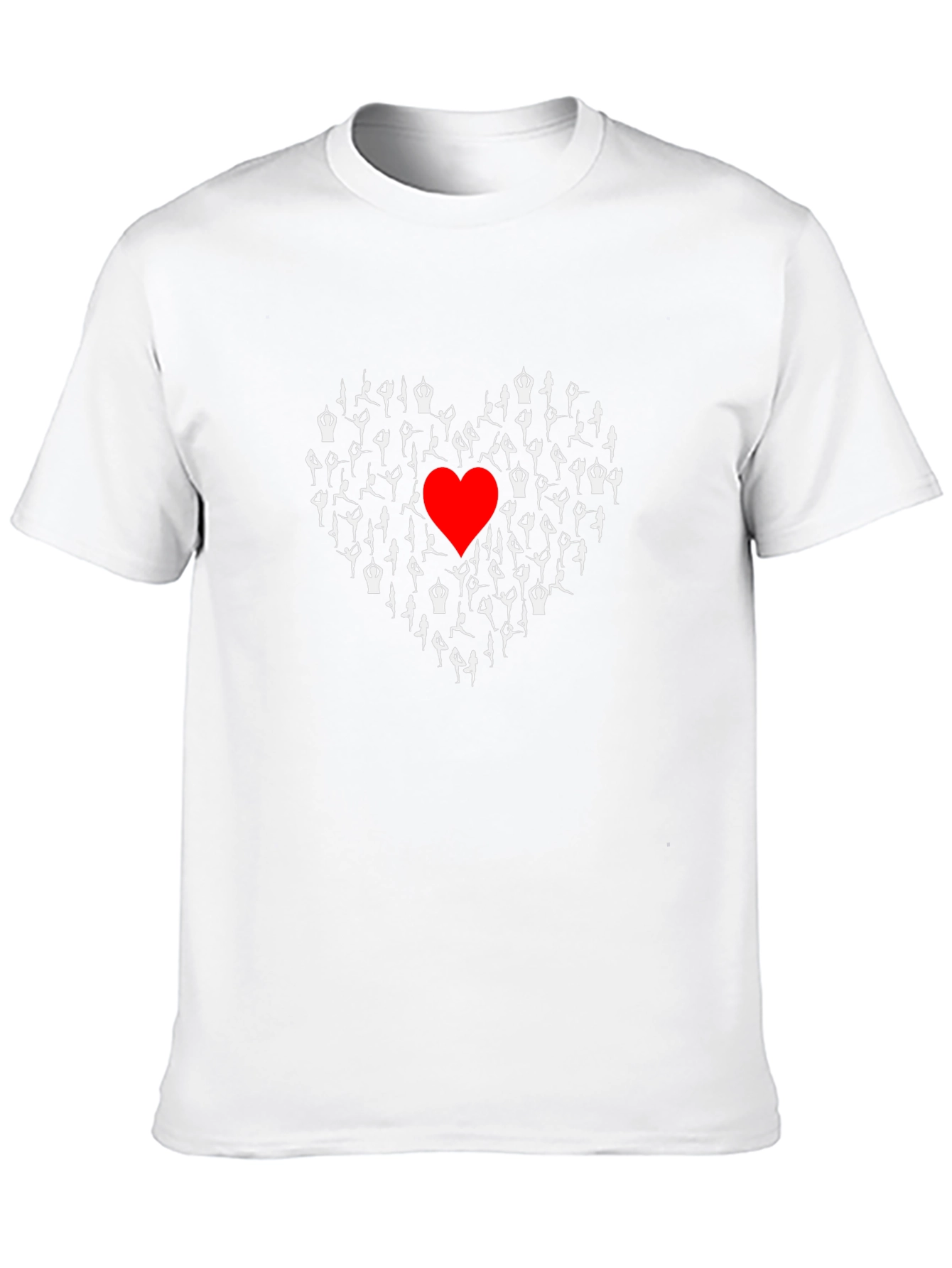 Yoga Love T-Shirt - Black Graphic Tee