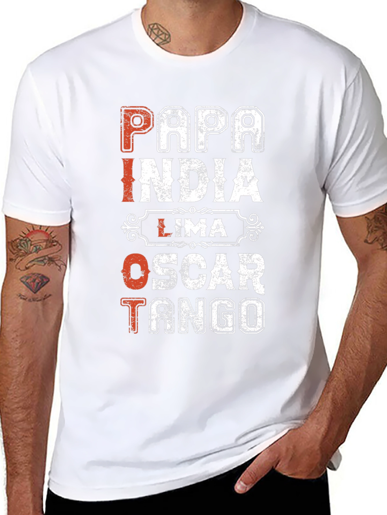Pilot Phonetic Alphabet T-Shirt