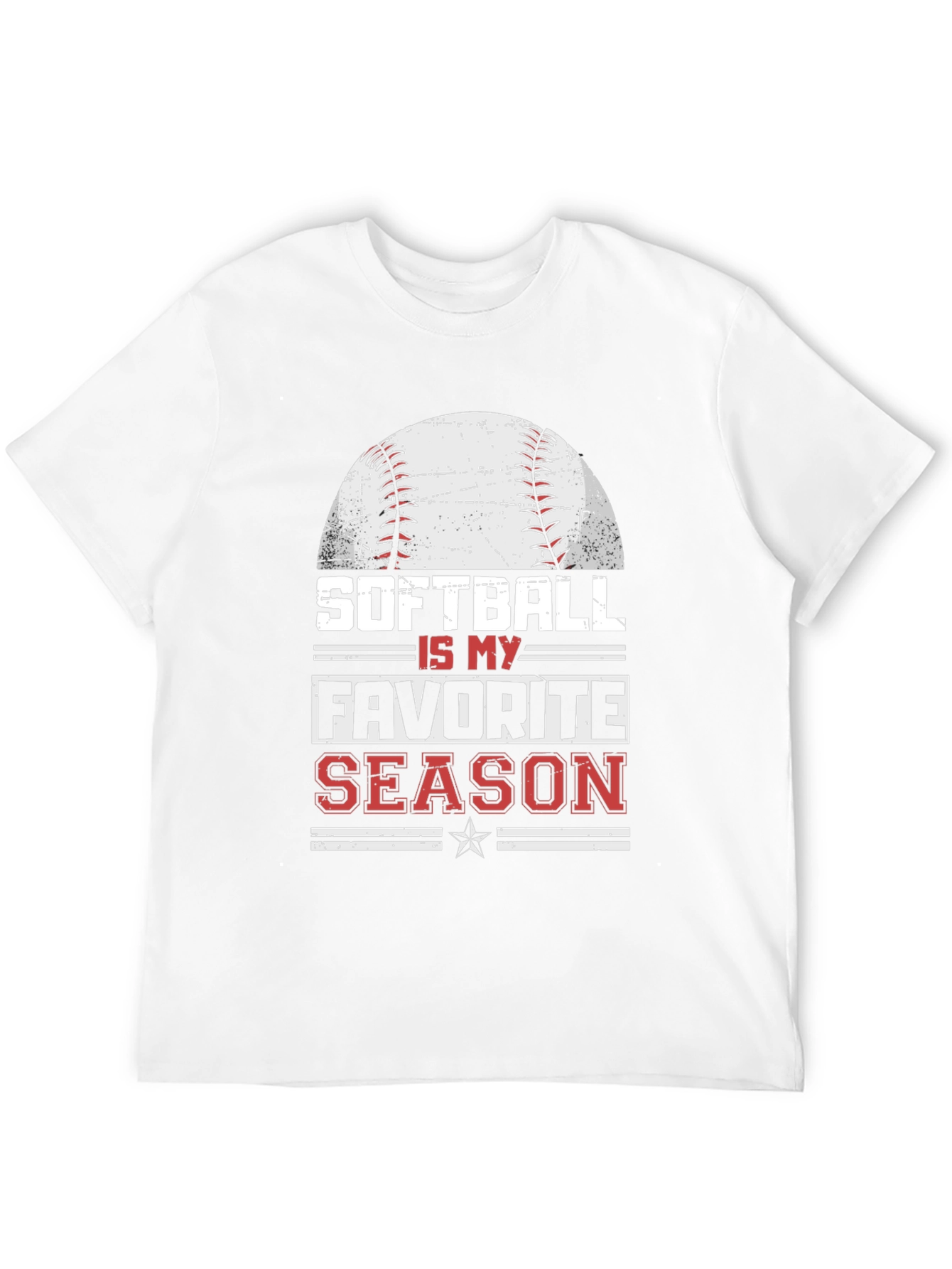 Softball is My Favorite Season Graphic Tee