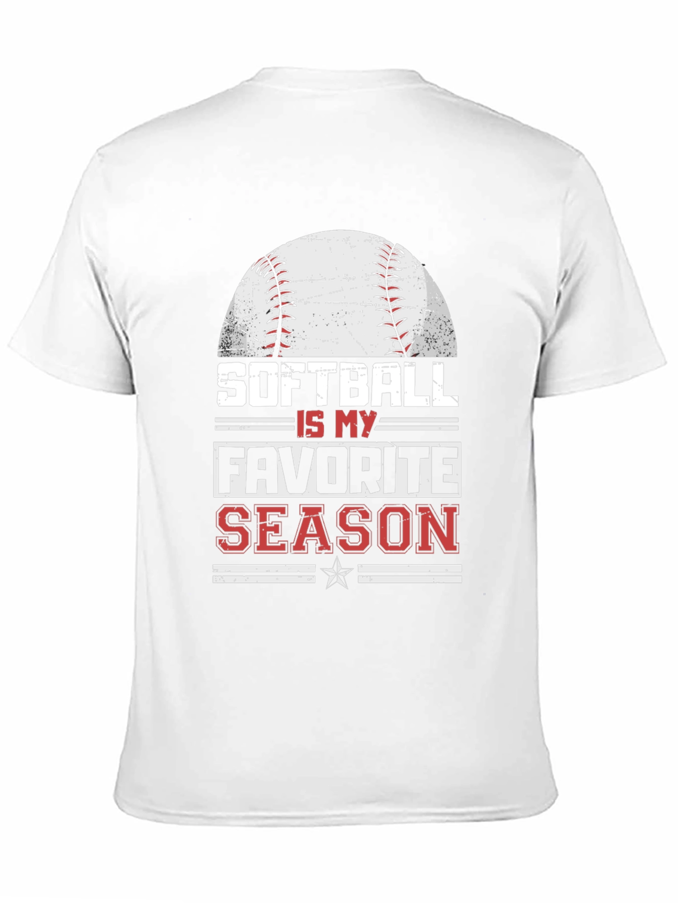 Softball is My Favorite Season Graphic Tee