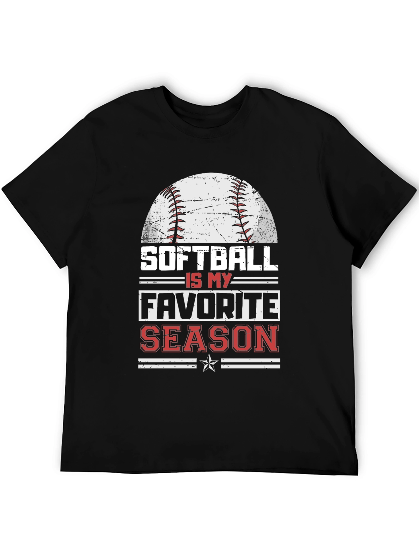 Softball is My Favorite Season Graphic Tee