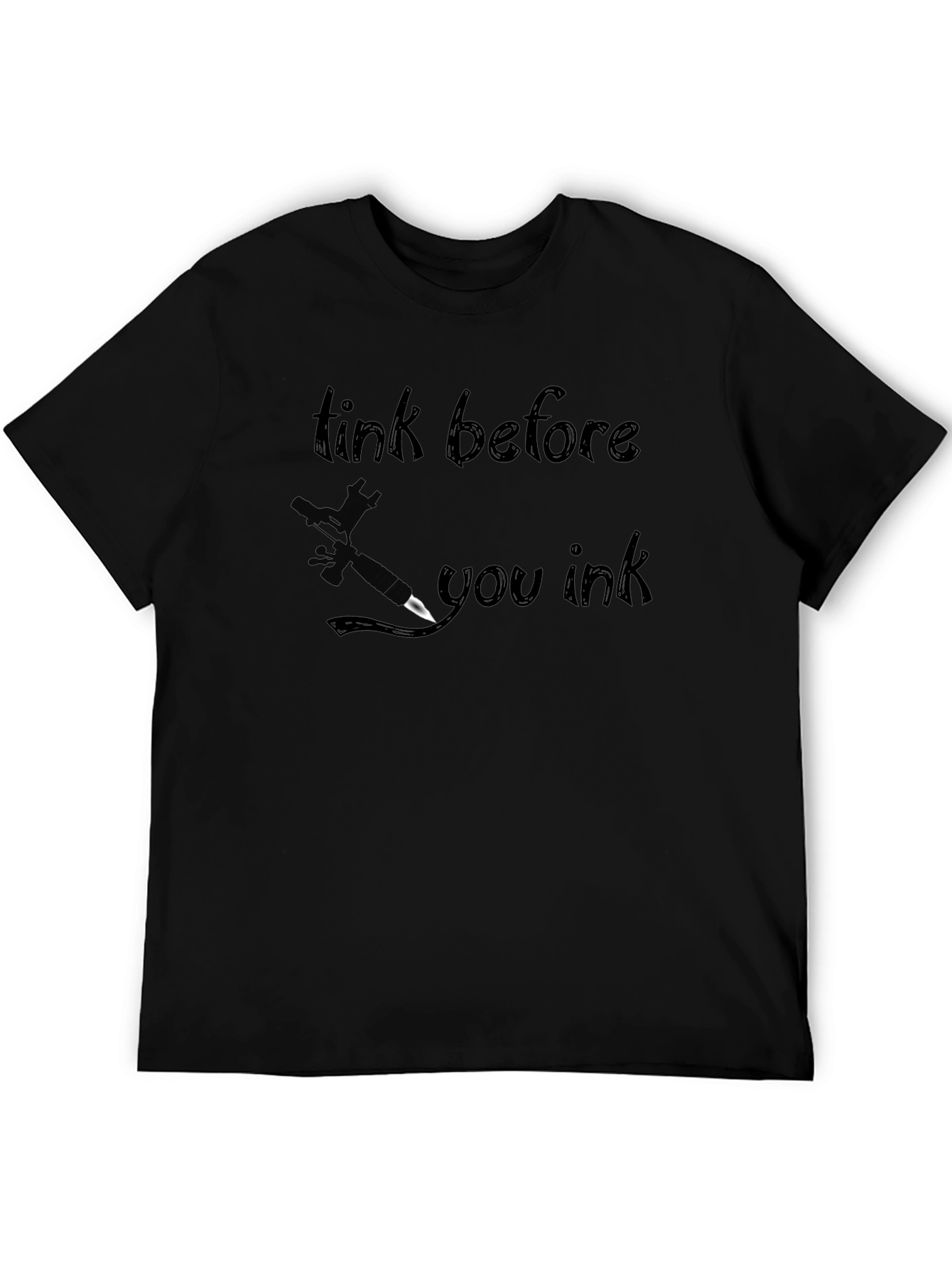 Think Before You Ink Tattoo Graphic T-Shirt