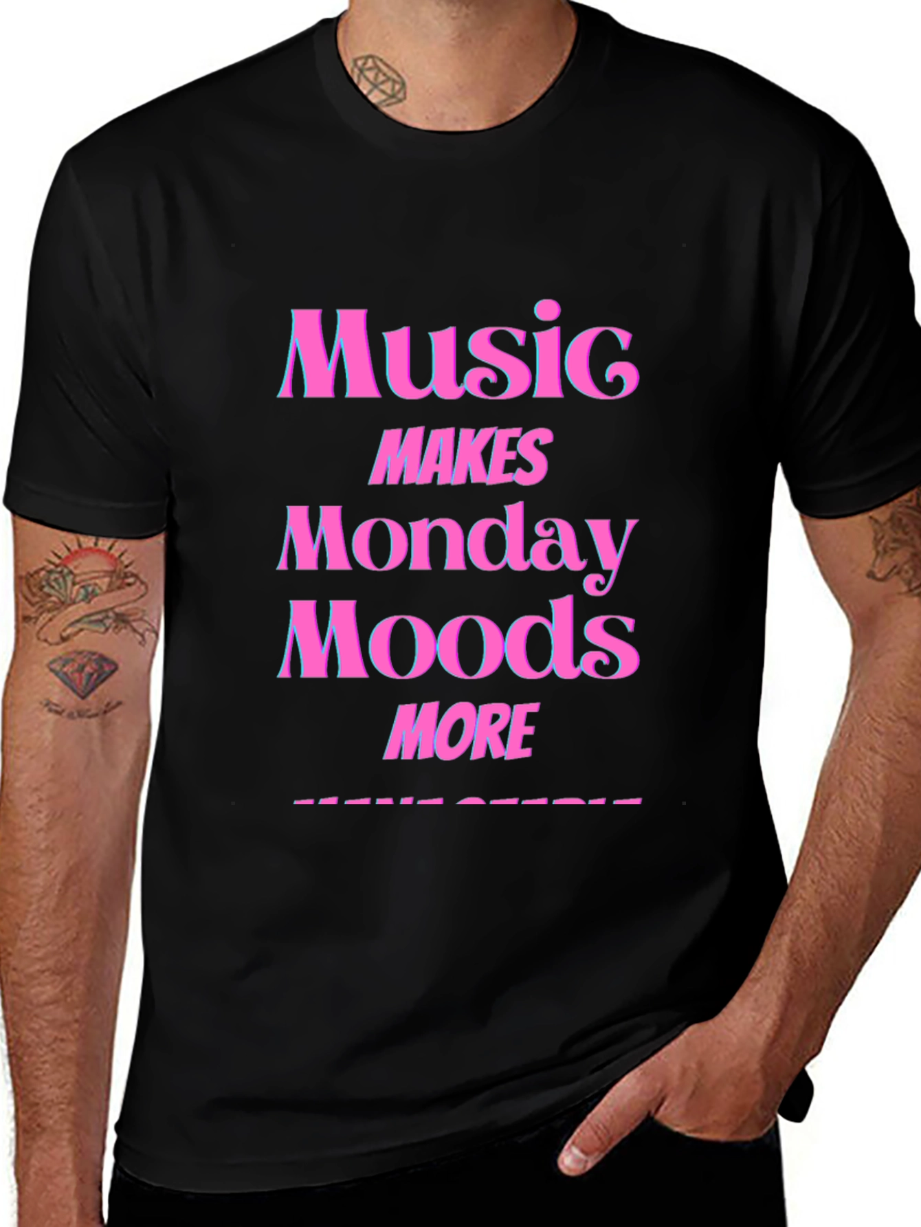 Music Makes Monday Moods More T-Shirt