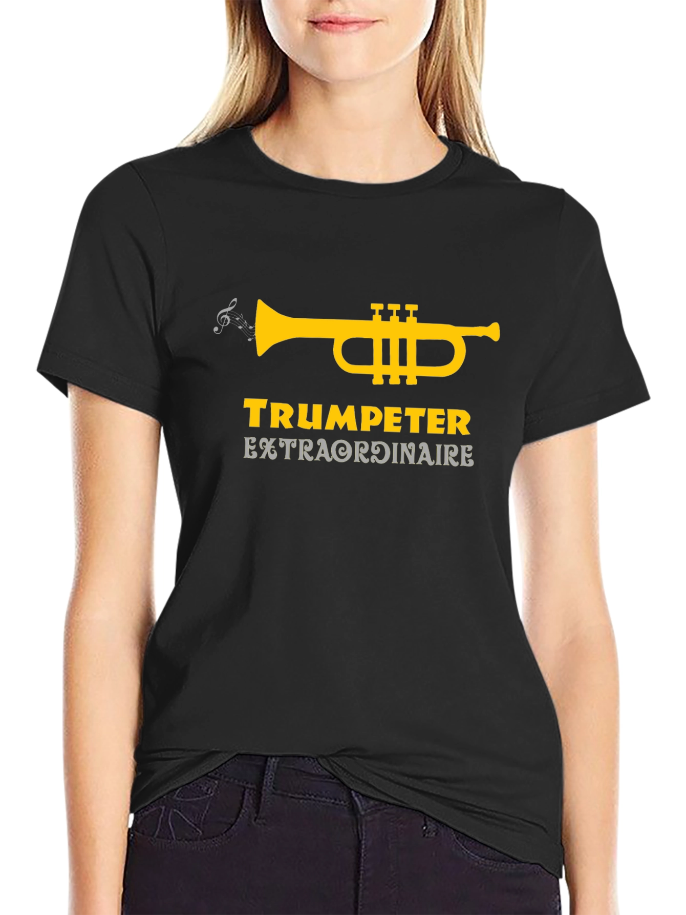 Trumpeter Extraordinaire Black T-Shirt