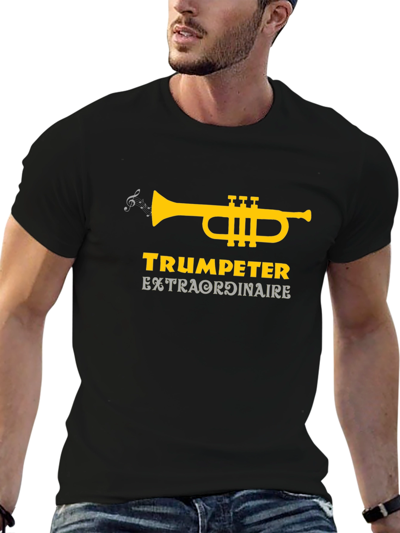 Trumpeter Extraordinaire Black T-Shirt