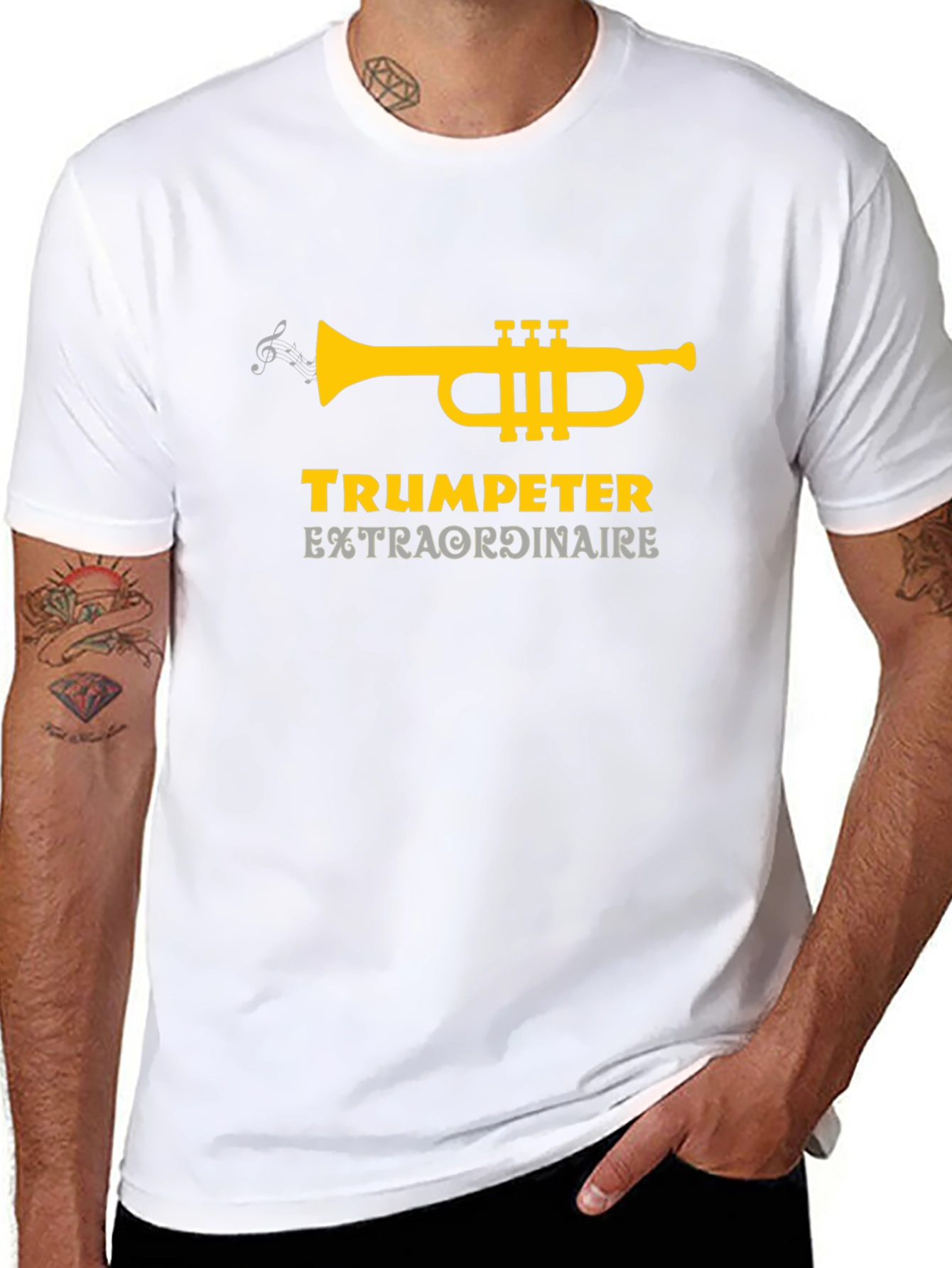 Trumpeter Extraordinaire Black T-Shirt
