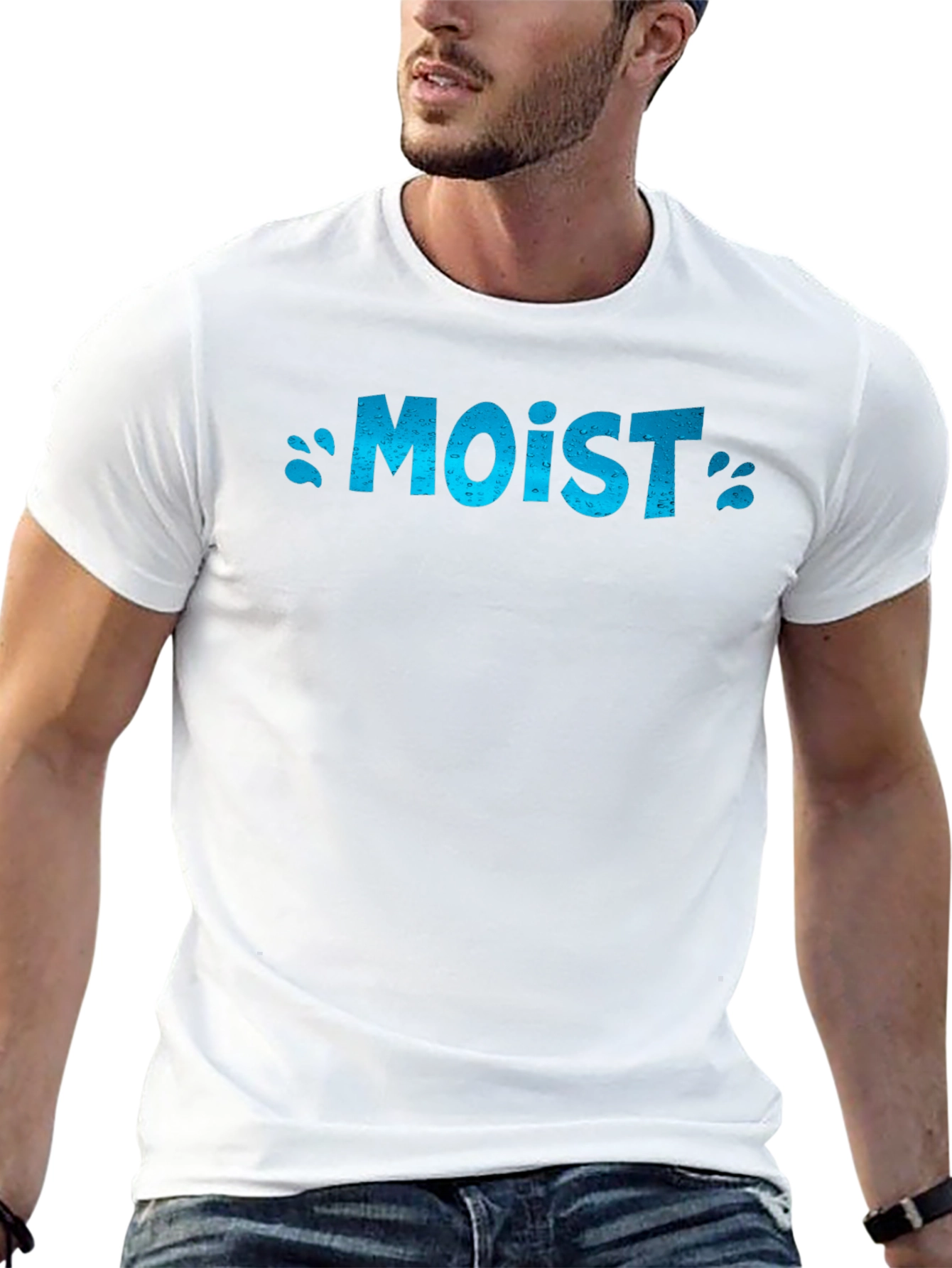 Moist Graphic T-Shirt - Novelty Design