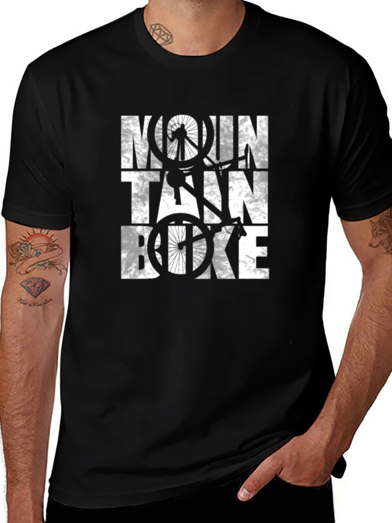 Mountain Bike Graphic Tee - Stylish Casual Wear