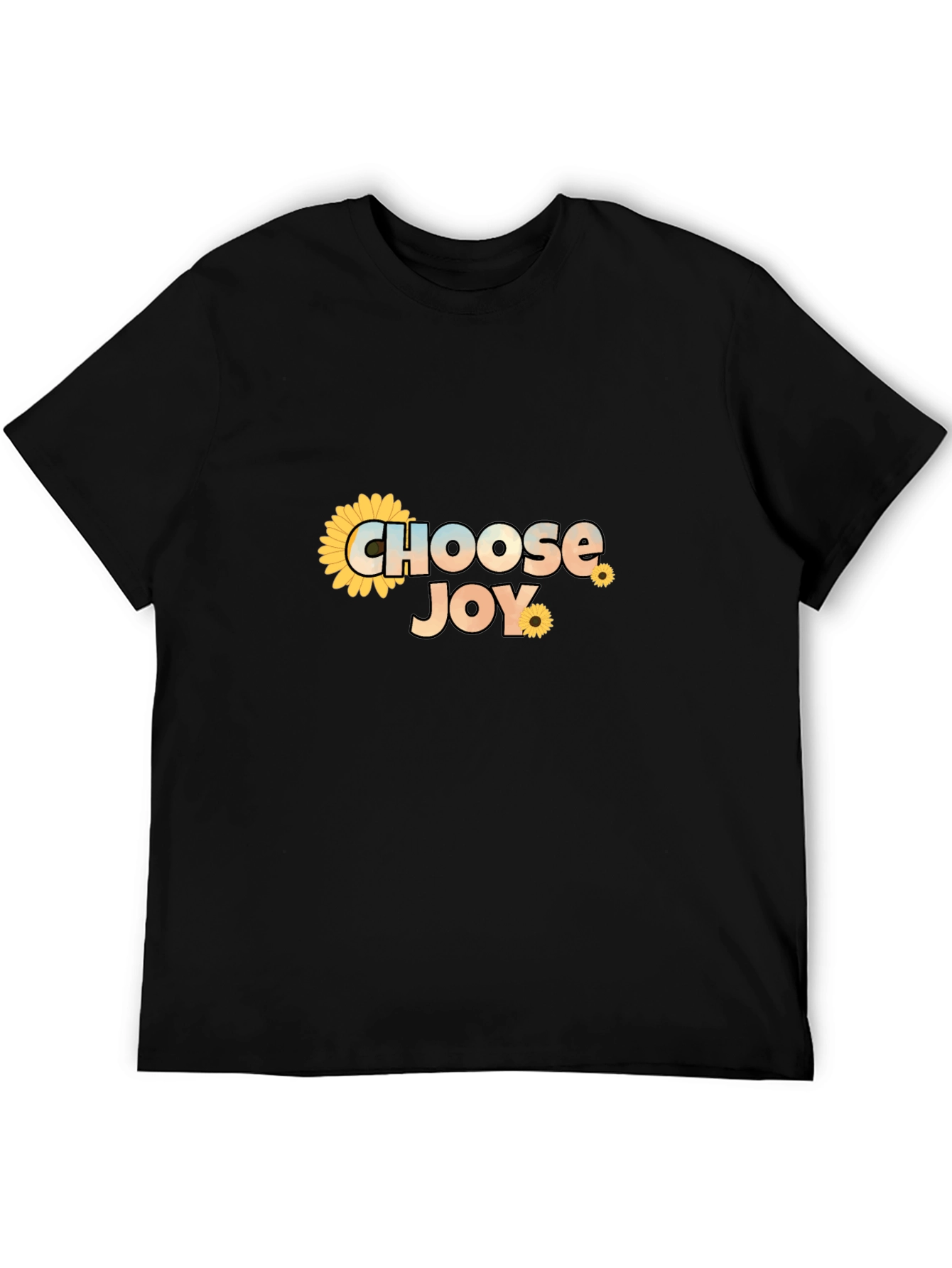 Choose Joy T-Shirt - Sunflower Graphic Tee
