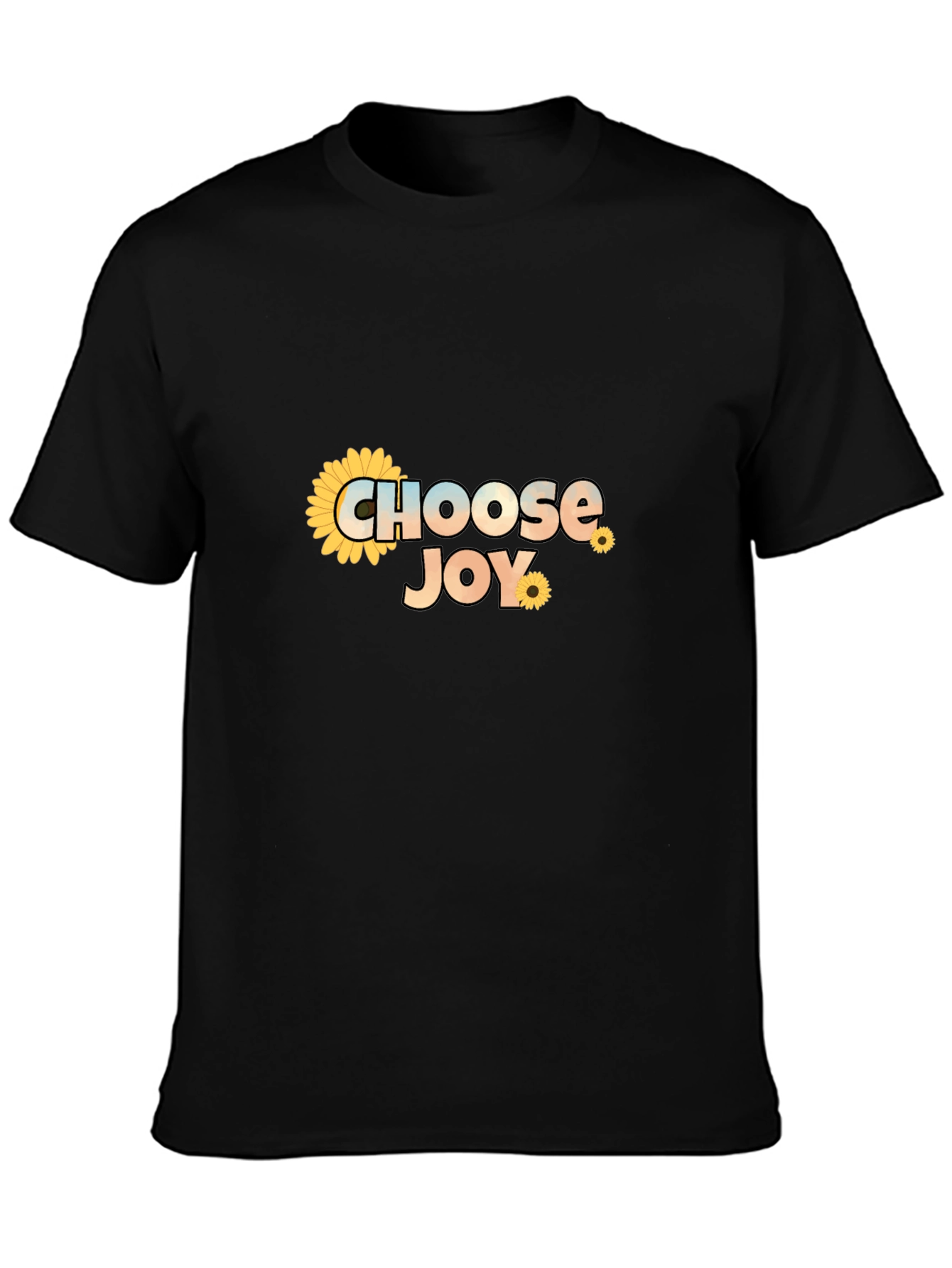 Choose Joy T-Shirt - Sunflower Graphic Tee