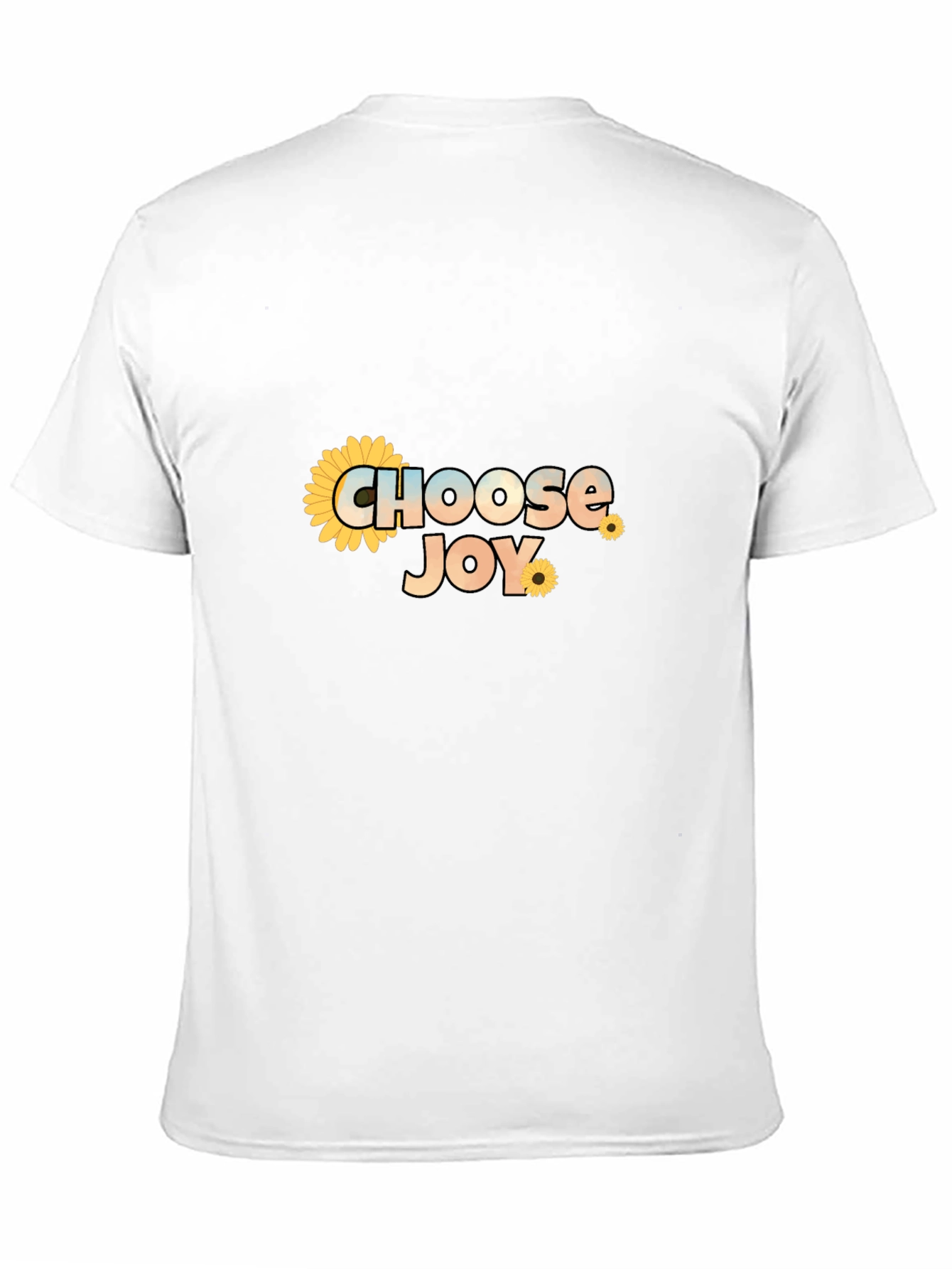Choose Joy T-Shirt - Sunflower Graphic Tee