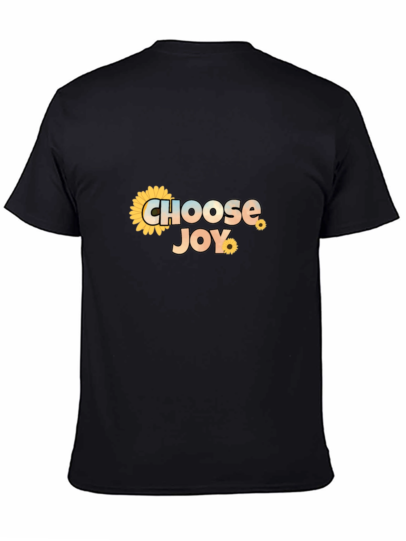 Choose Joy T-Shirt - Sunflower Graphic Tee