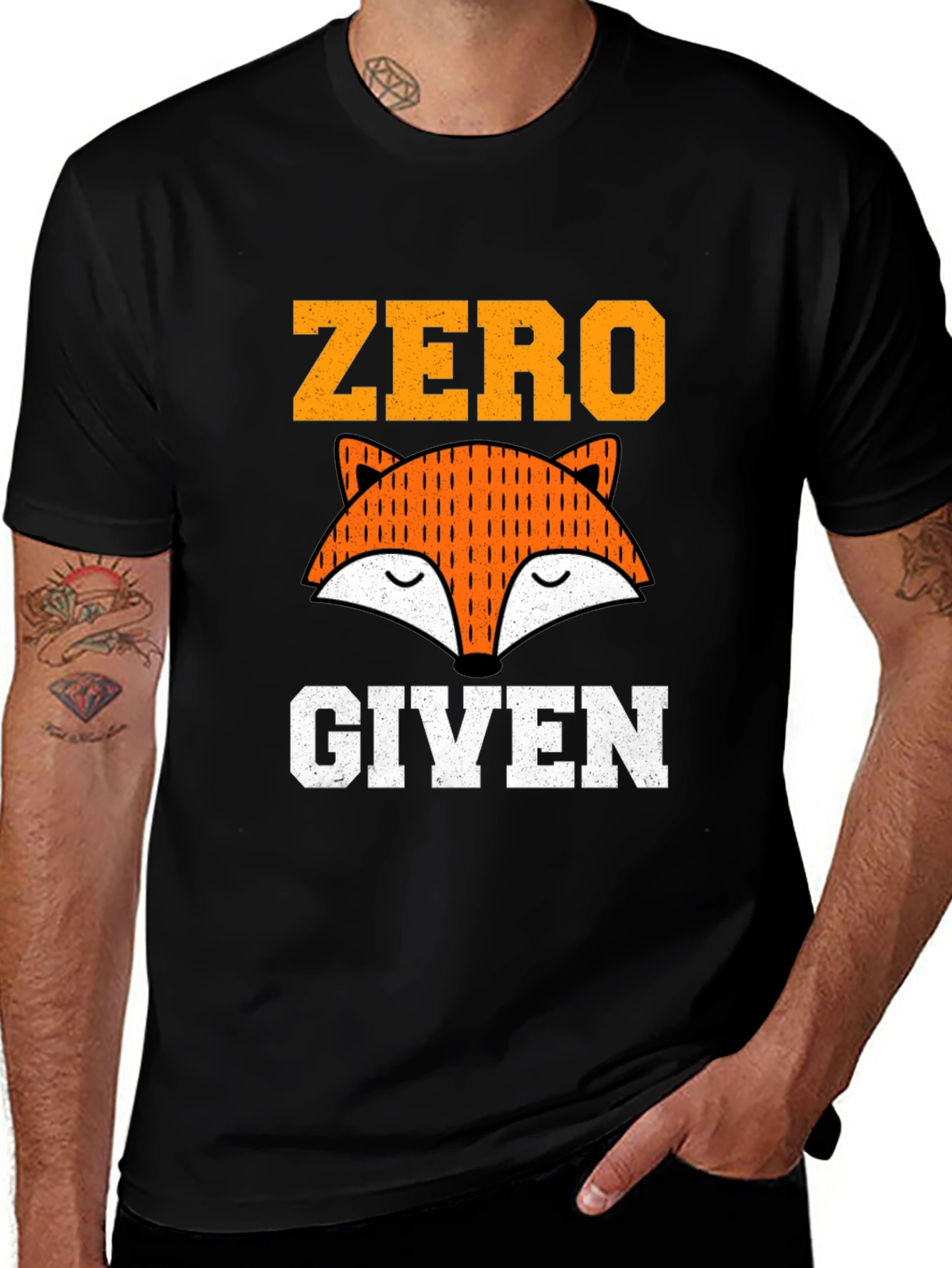 Zero Fox Given T-Shirt - Funny Graphic Tee