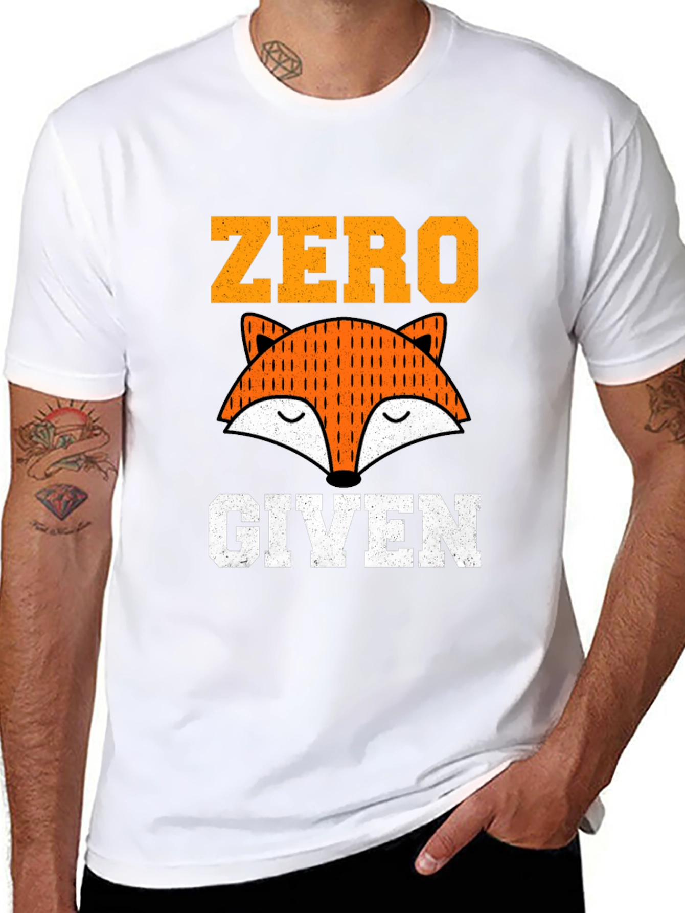 Zero Fox Given T-Shirt - Funny Graphic Tee