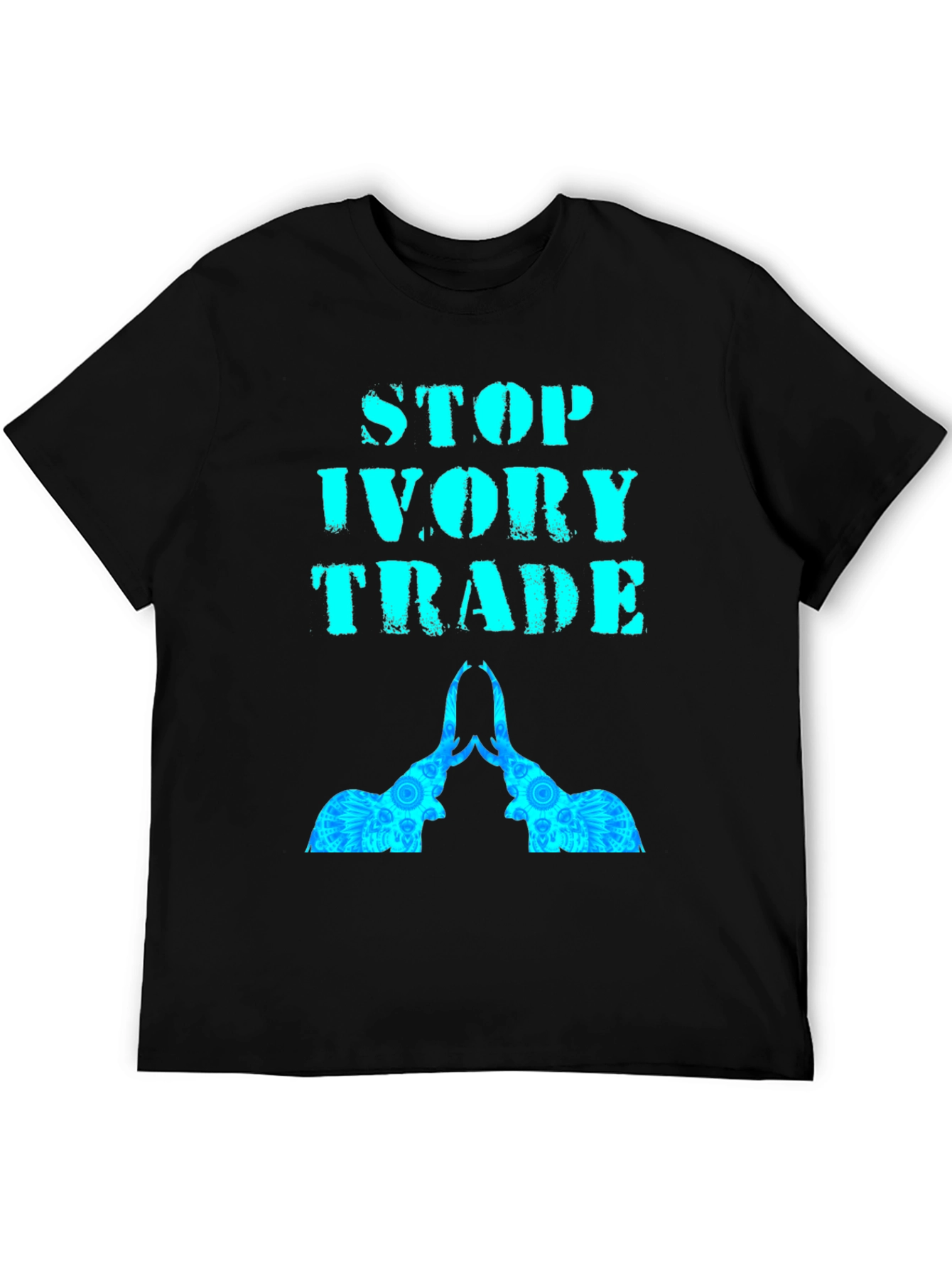 Stop Ivory Trade T-Shirt - Elephant Conservation Tee