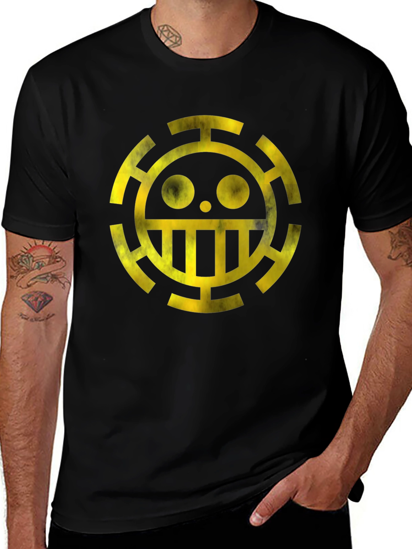 One Piece Trafalgar Law T-Shirt - Black