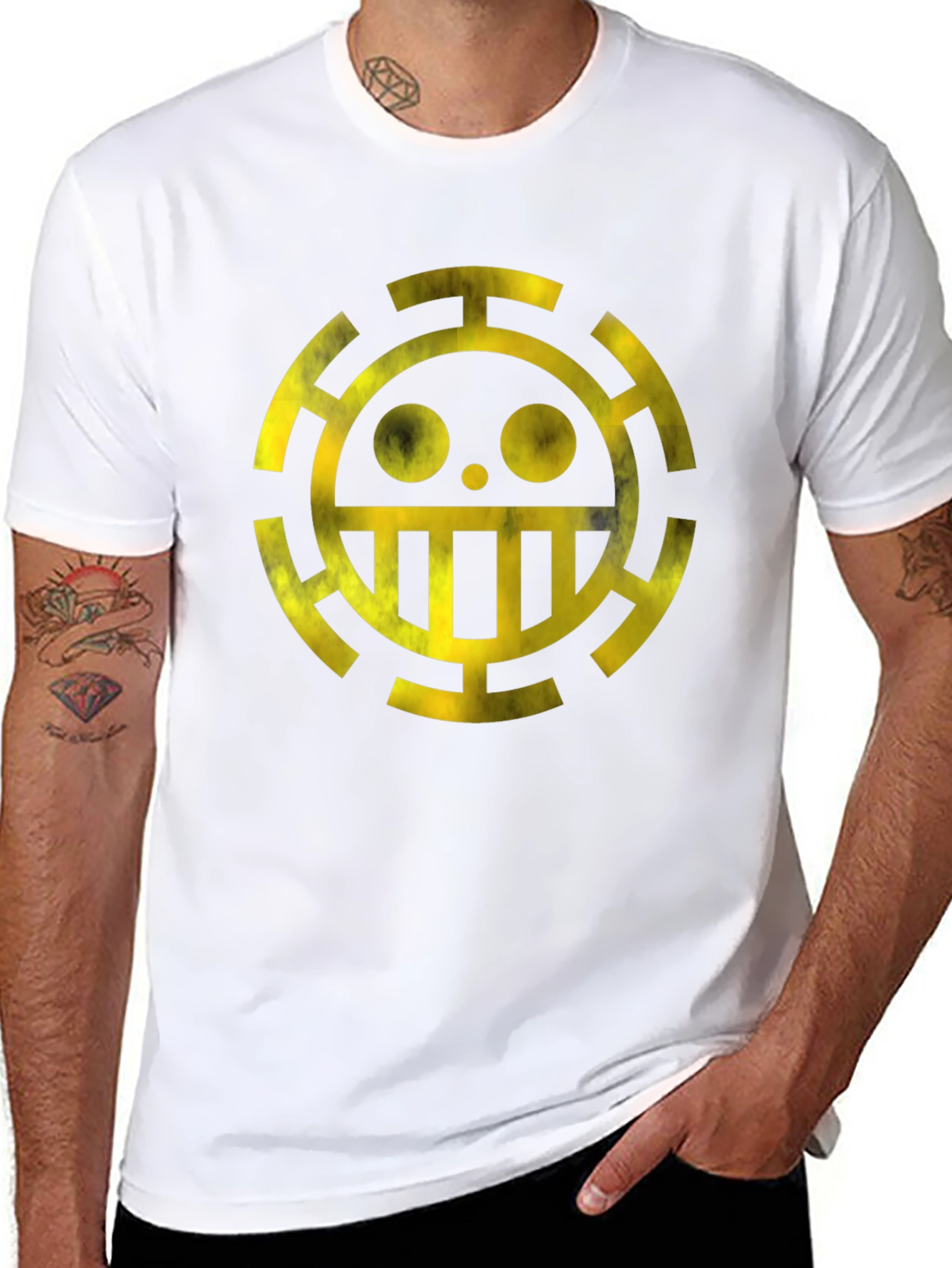One Piece Trafalgar Law T-Shirt - Black