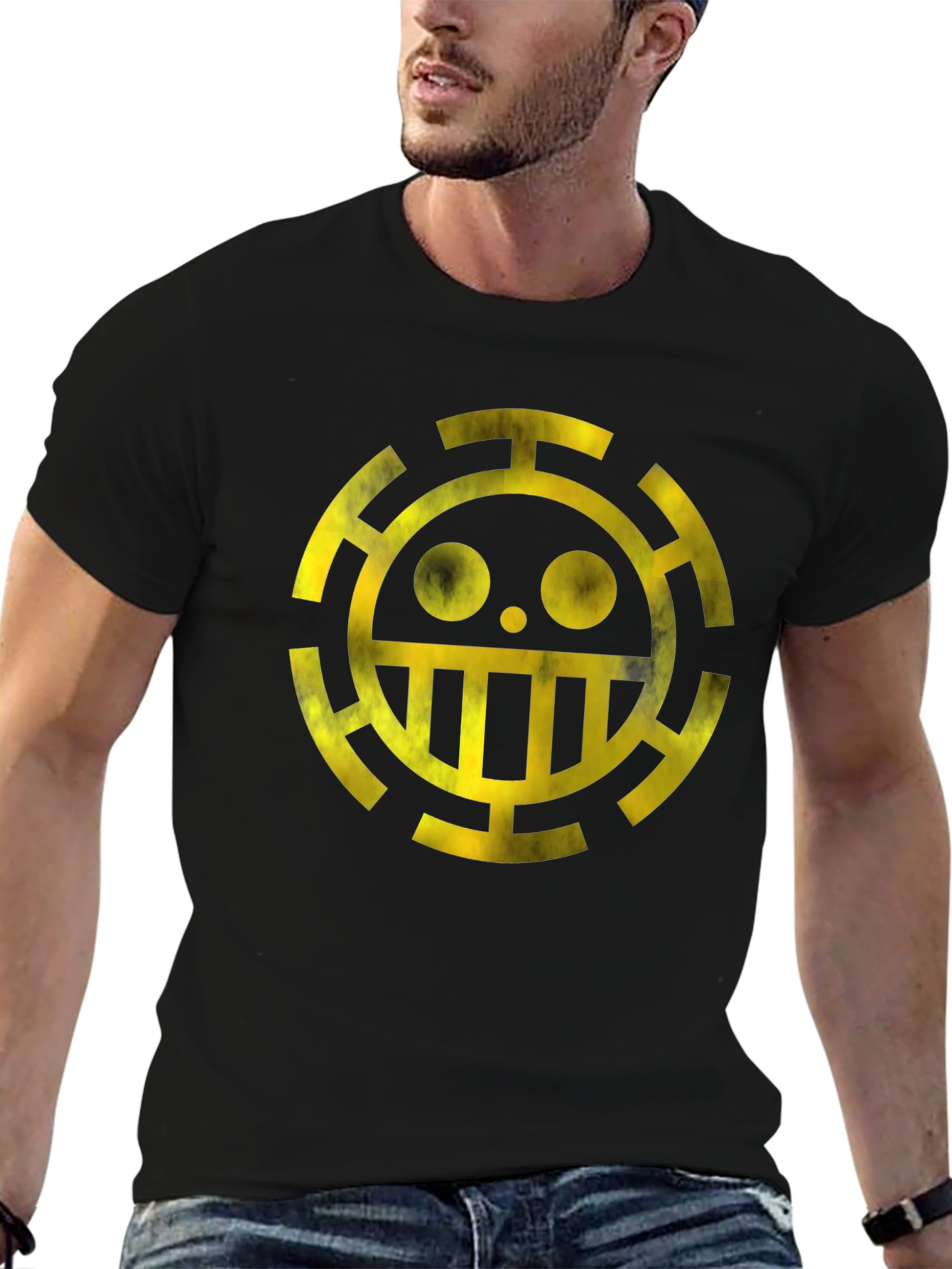 One Piece Trafalgar Law T-Shirt - Black