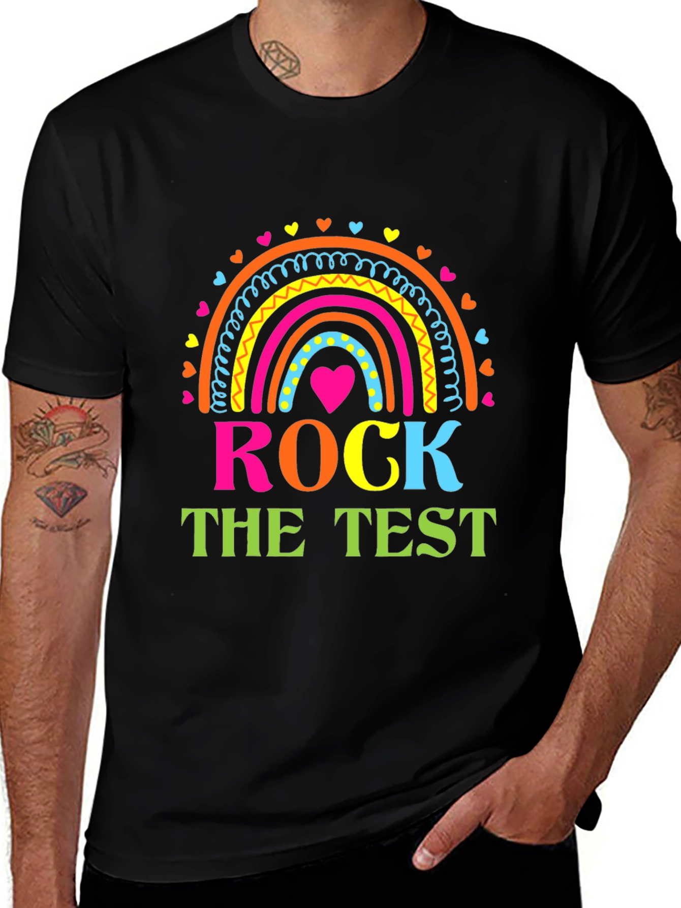 Rock The Test Rainbow T-Shirt