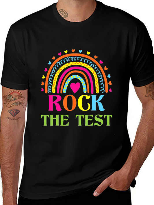 Rock The Test Rainbow T-Shirt