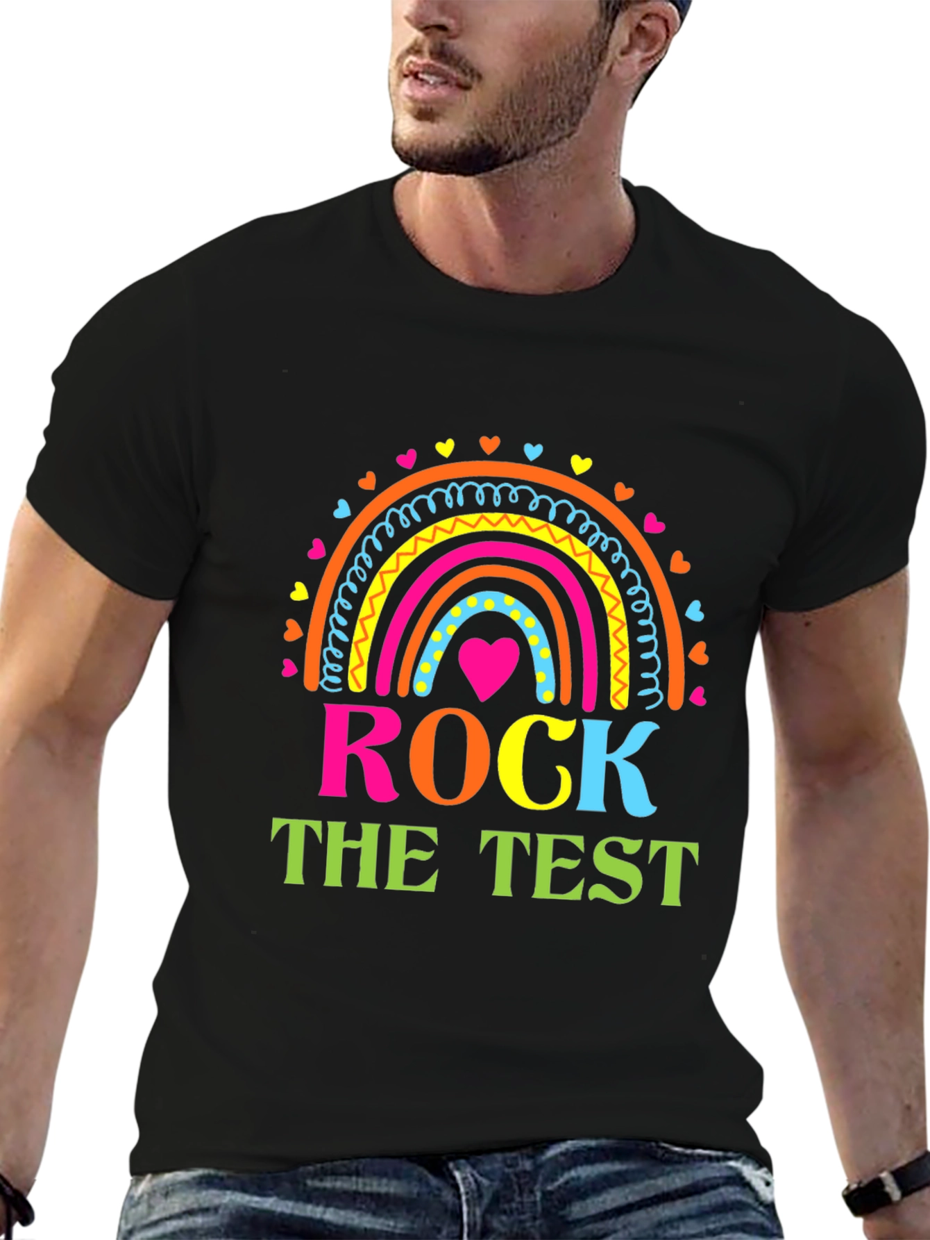 Rock The Test Rainbow T-Shirt