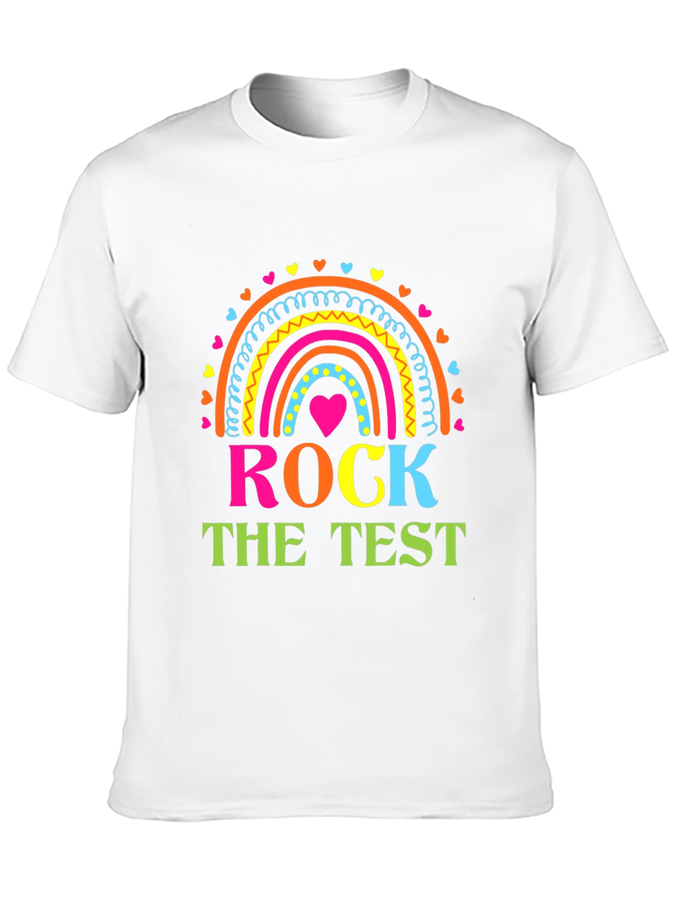 Rock The Test Rainbow T-Shirt