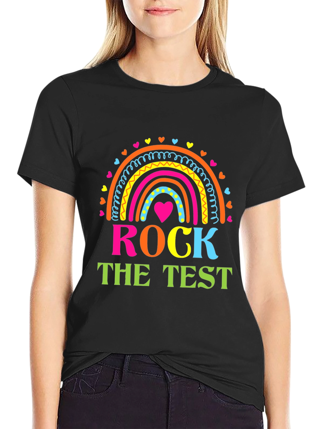 Rock The Test Rainbow T-Shirt