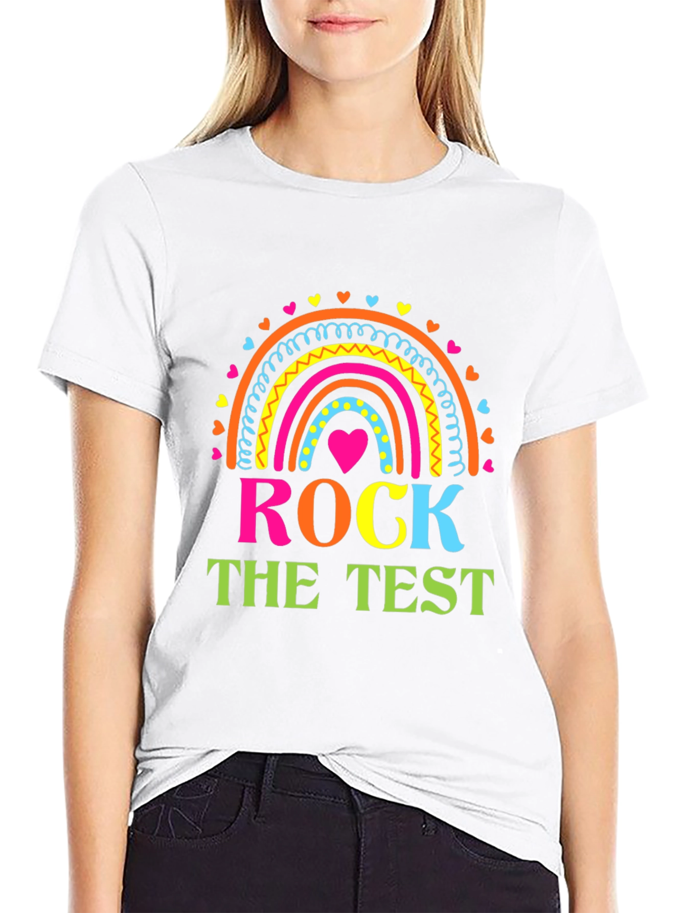 Rock The Test Rainbow T-Shirt