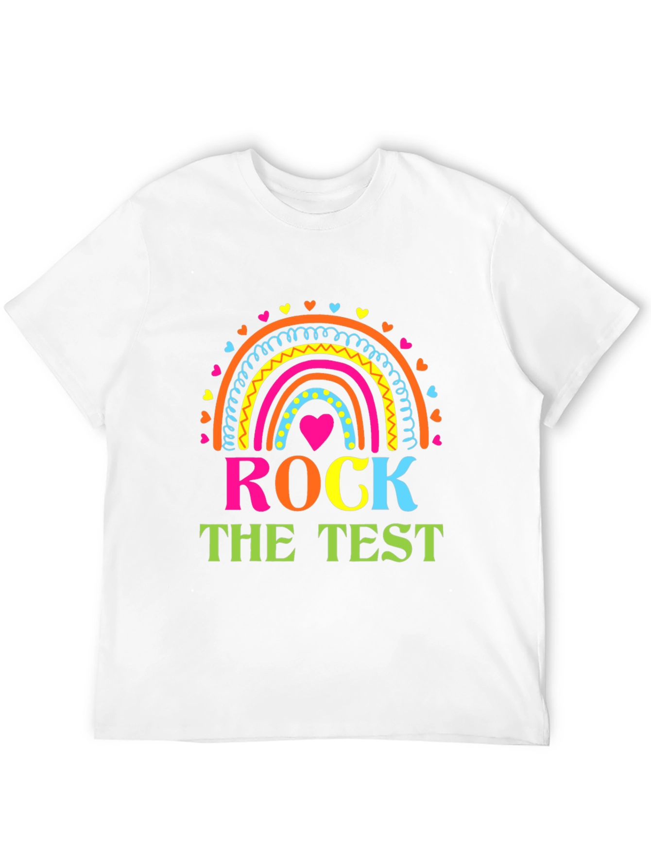 Rock The Test Rainbow T-Shirt