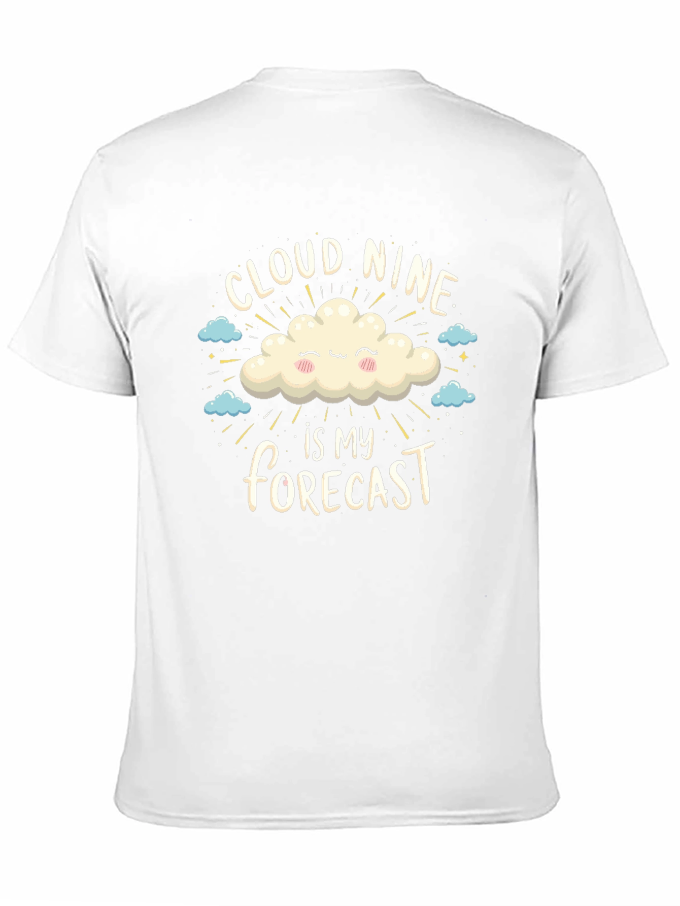 Cloud Nine T-Shirt - Positive Vibes