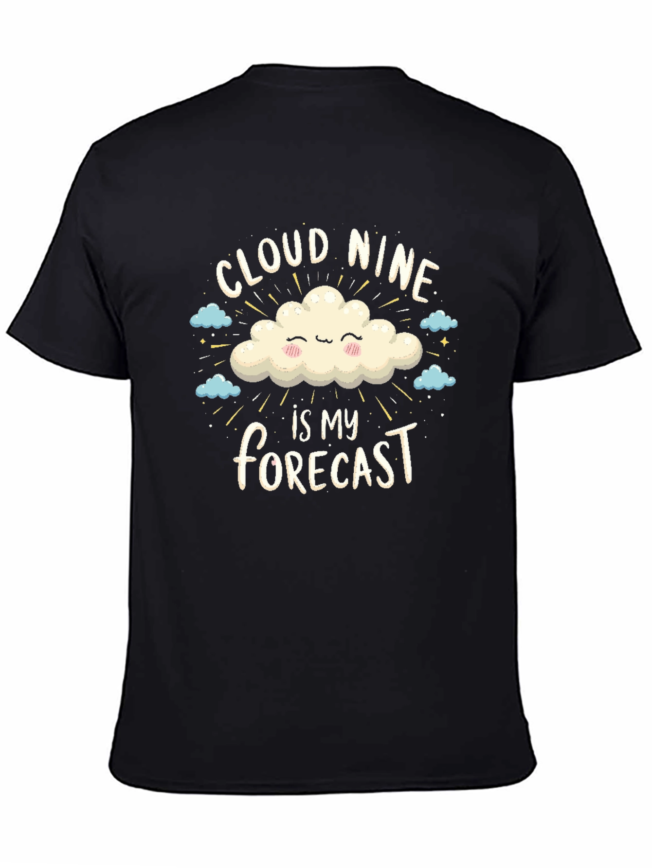 Cloud Nine T-Shirt - Positive Vibes