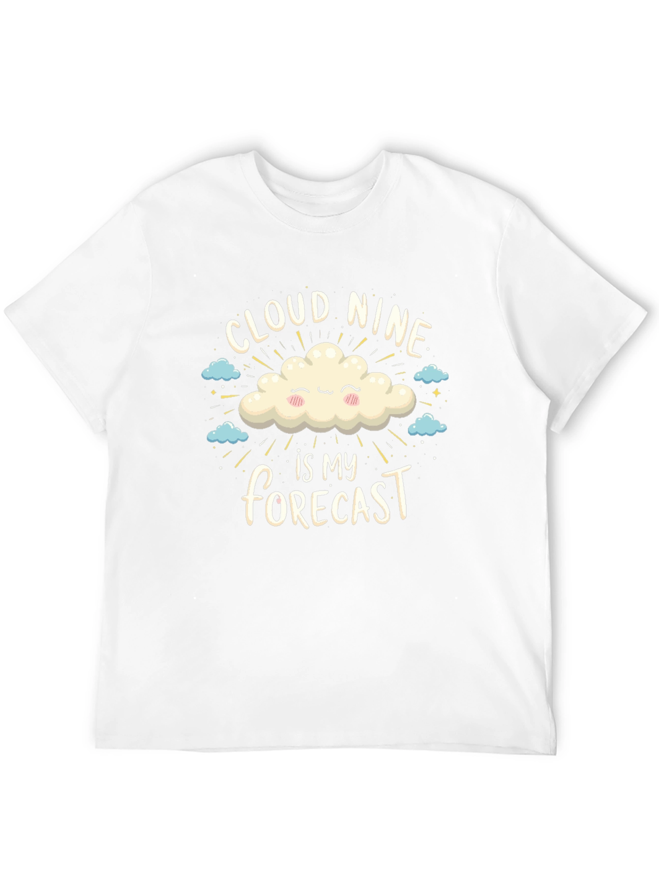 Cloud Nine T-Shirt - Positive Vibes