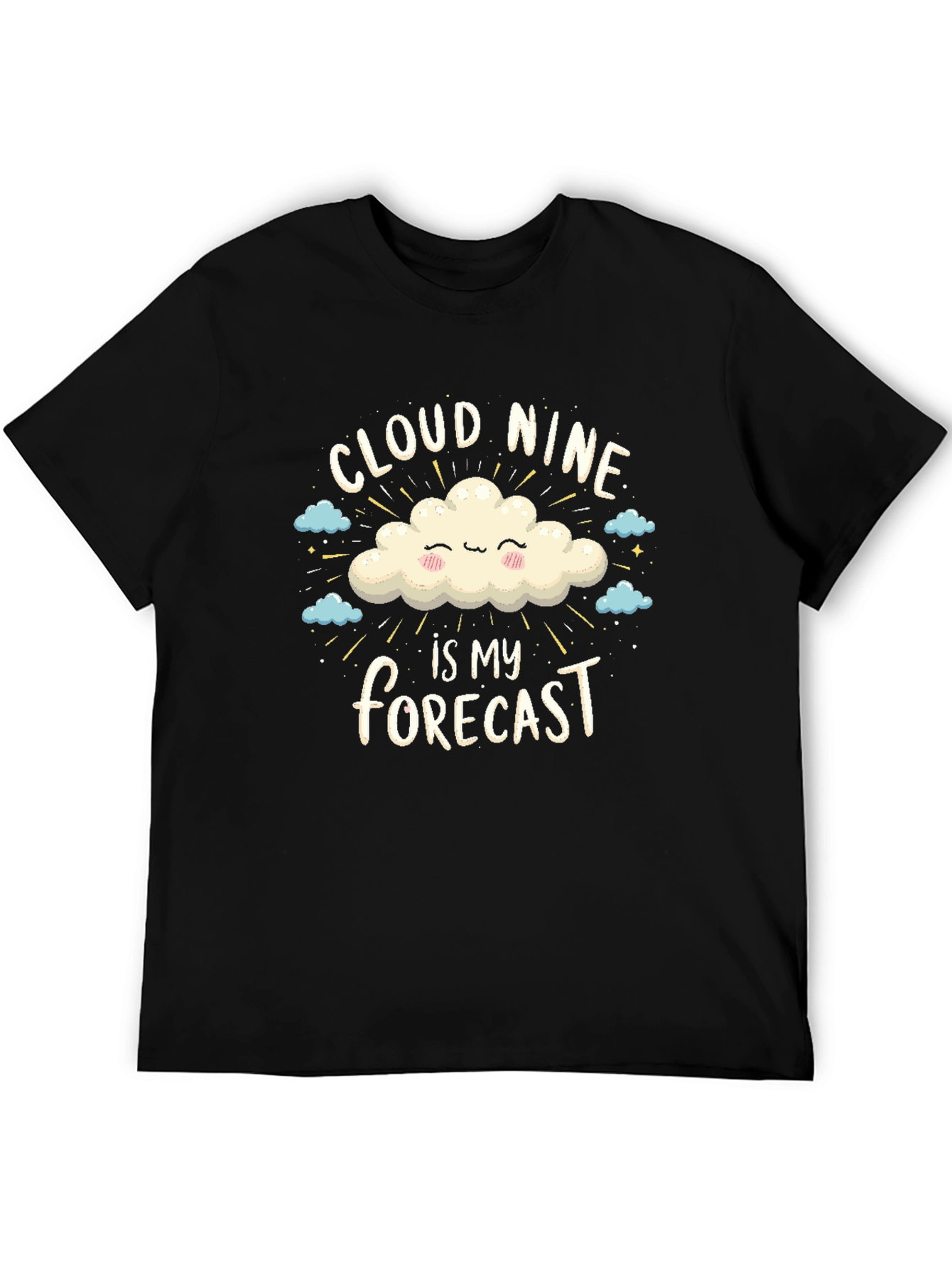 Cloud Nine T-Shirt - Positive Vibes