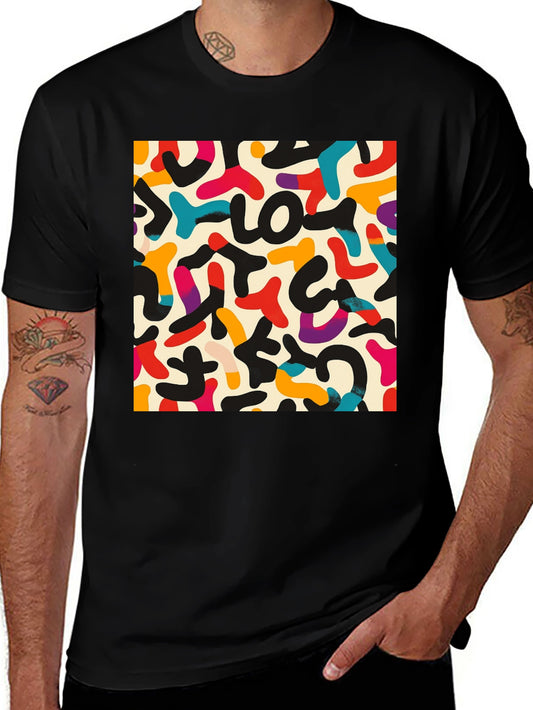 Abstract Retro Art T-Shirt