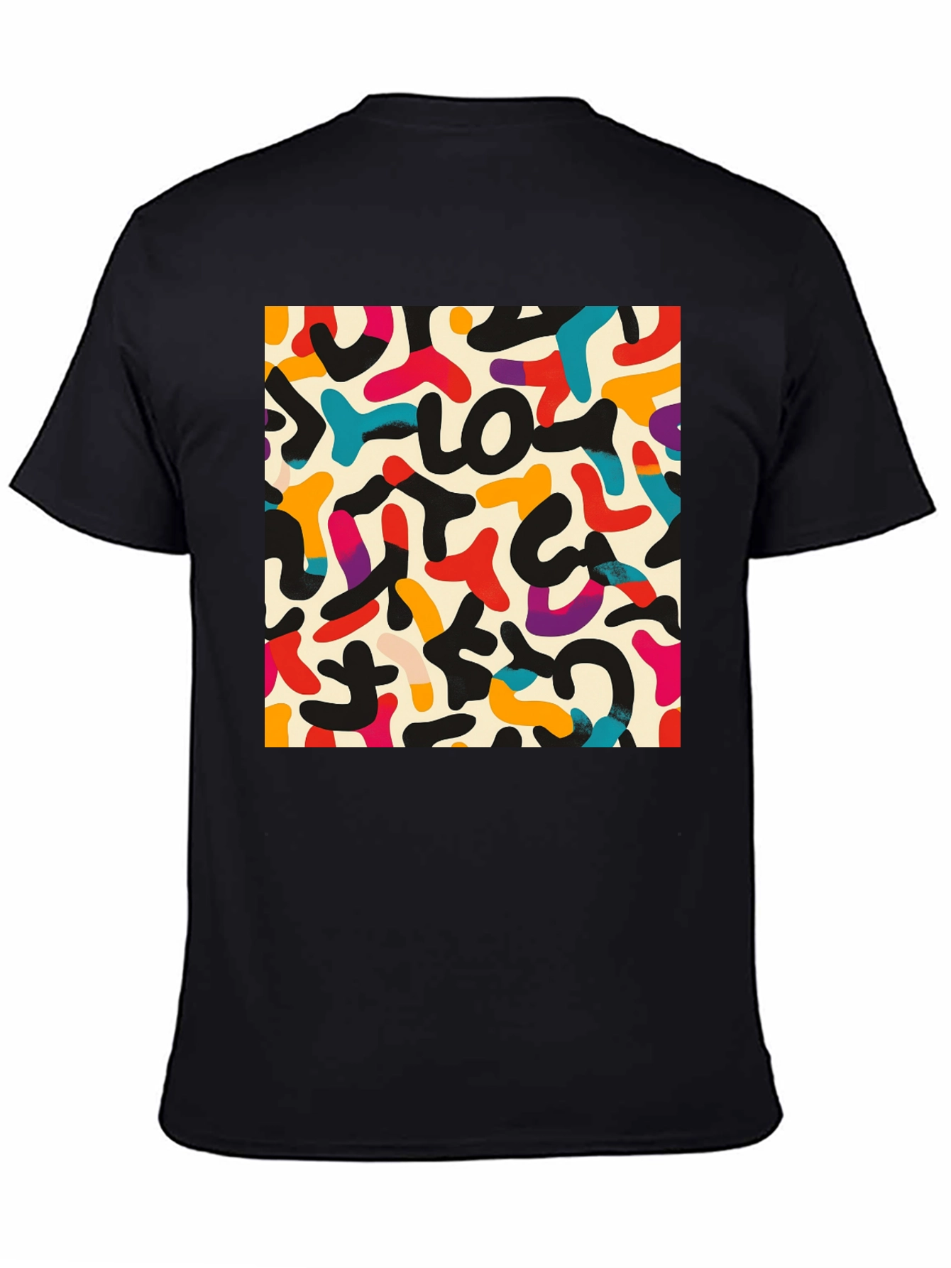 Abstract Retro Art T-Shirt